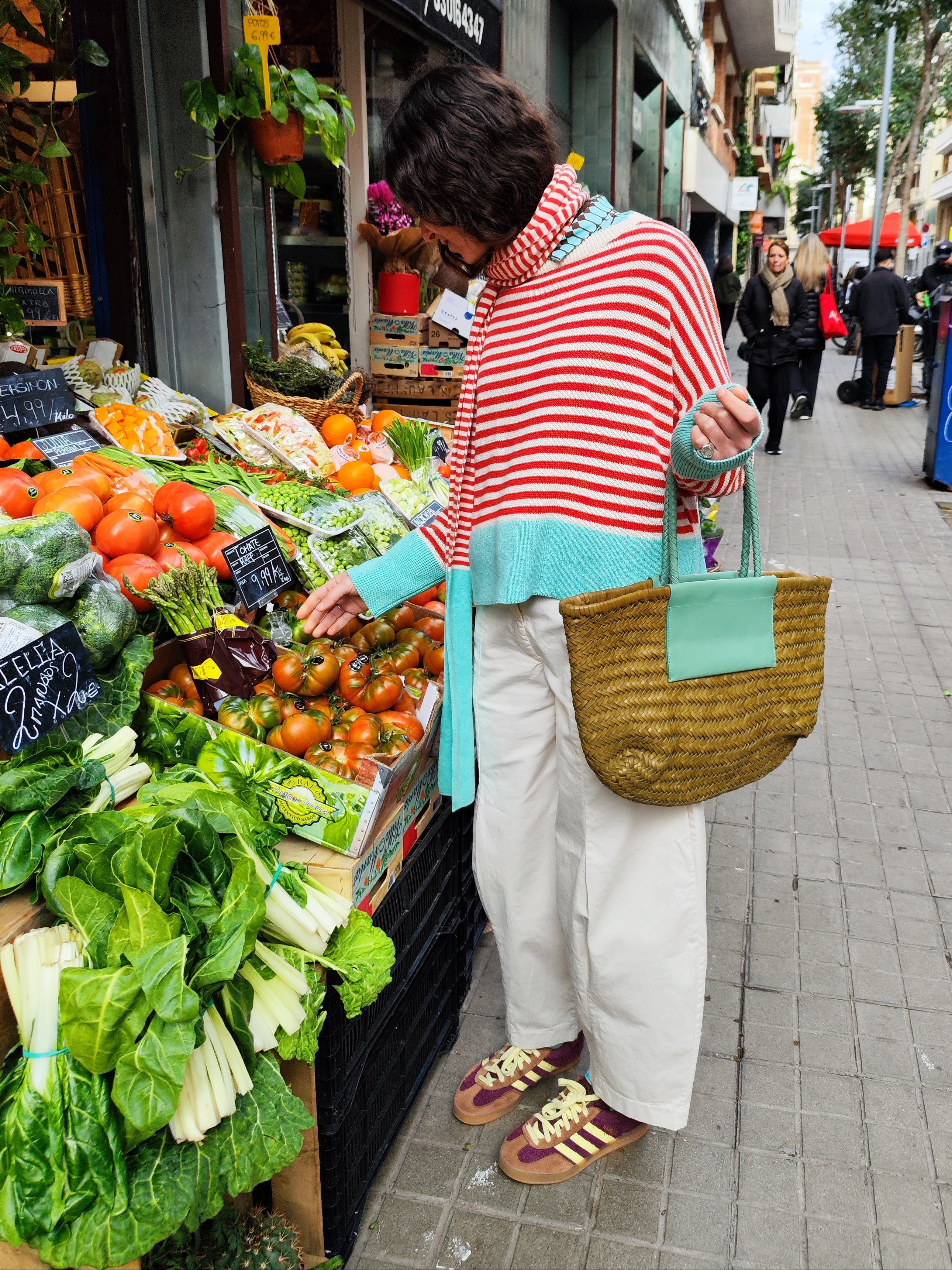 Pantaloni Dado Écru