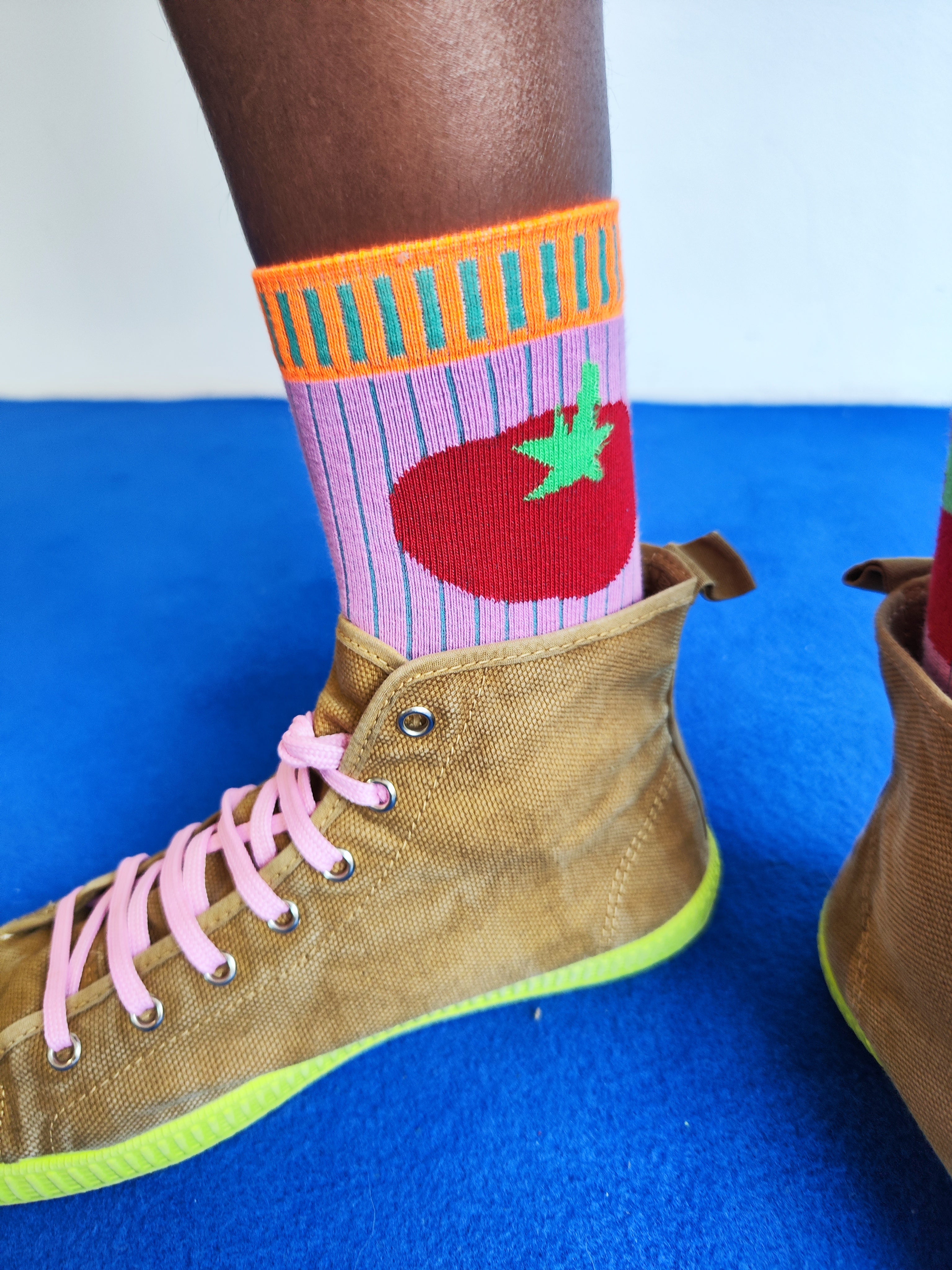 Chaussettes Pomo Rose