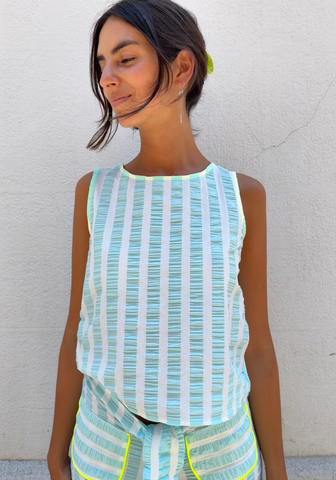 Corps Ana Rayé Aqua