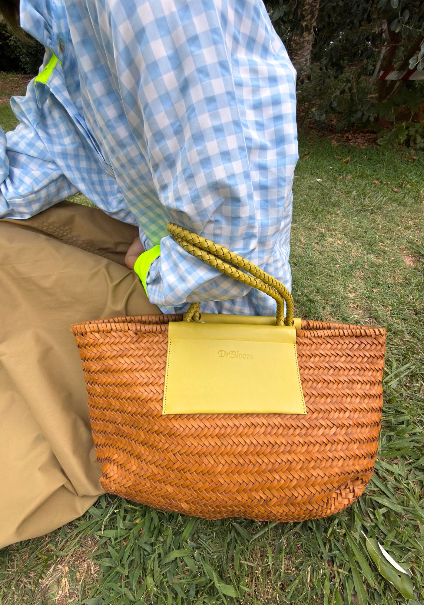 Borsa Espiga Cammello