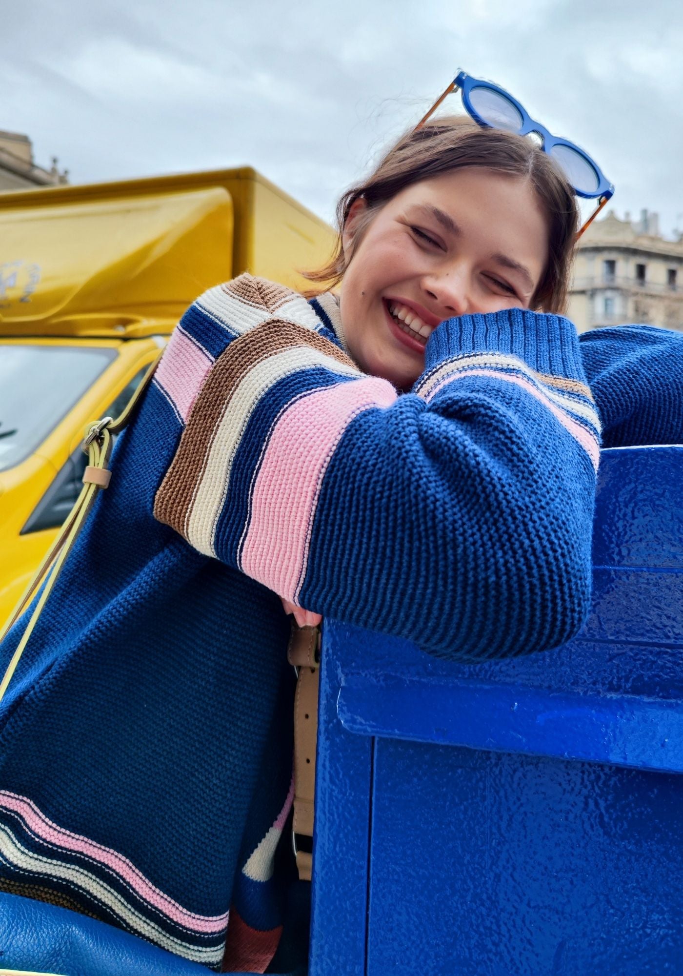 Pull Tenis bleu