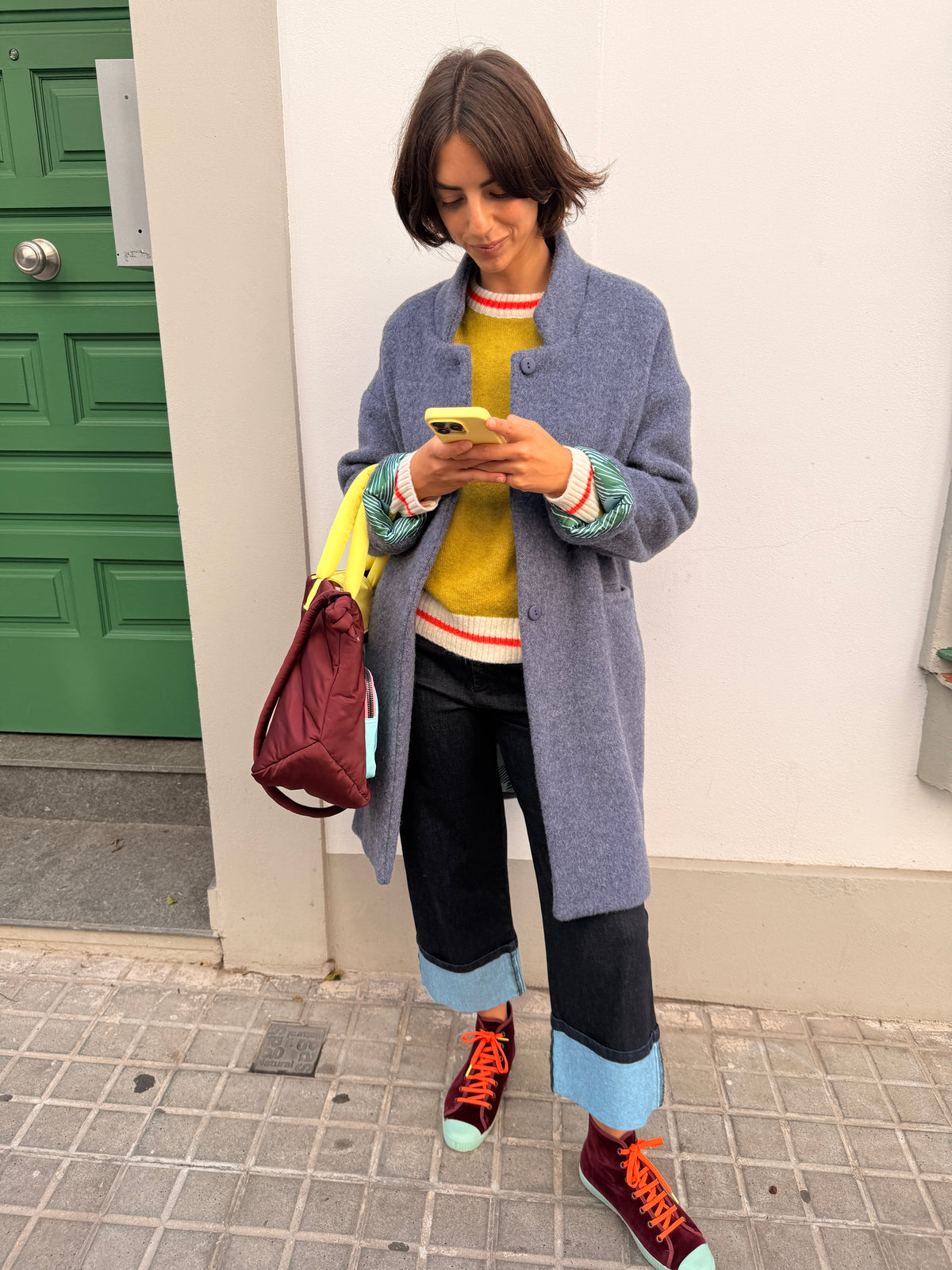 Cappotto Como blu navy