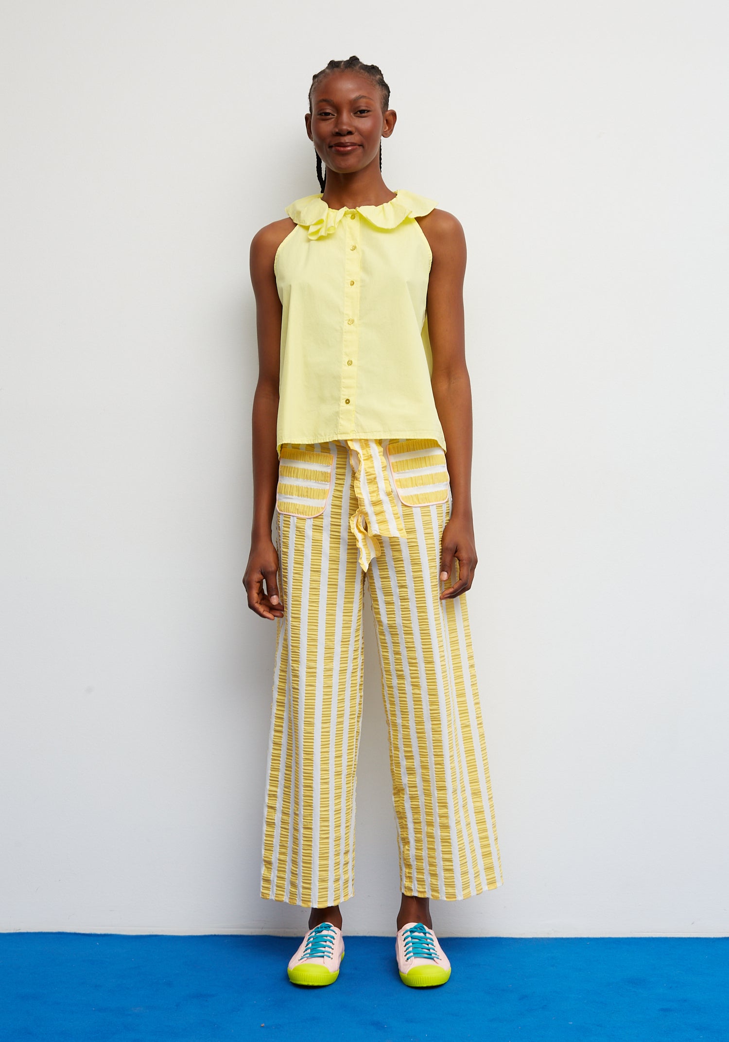 Camicia Pesto Giallo