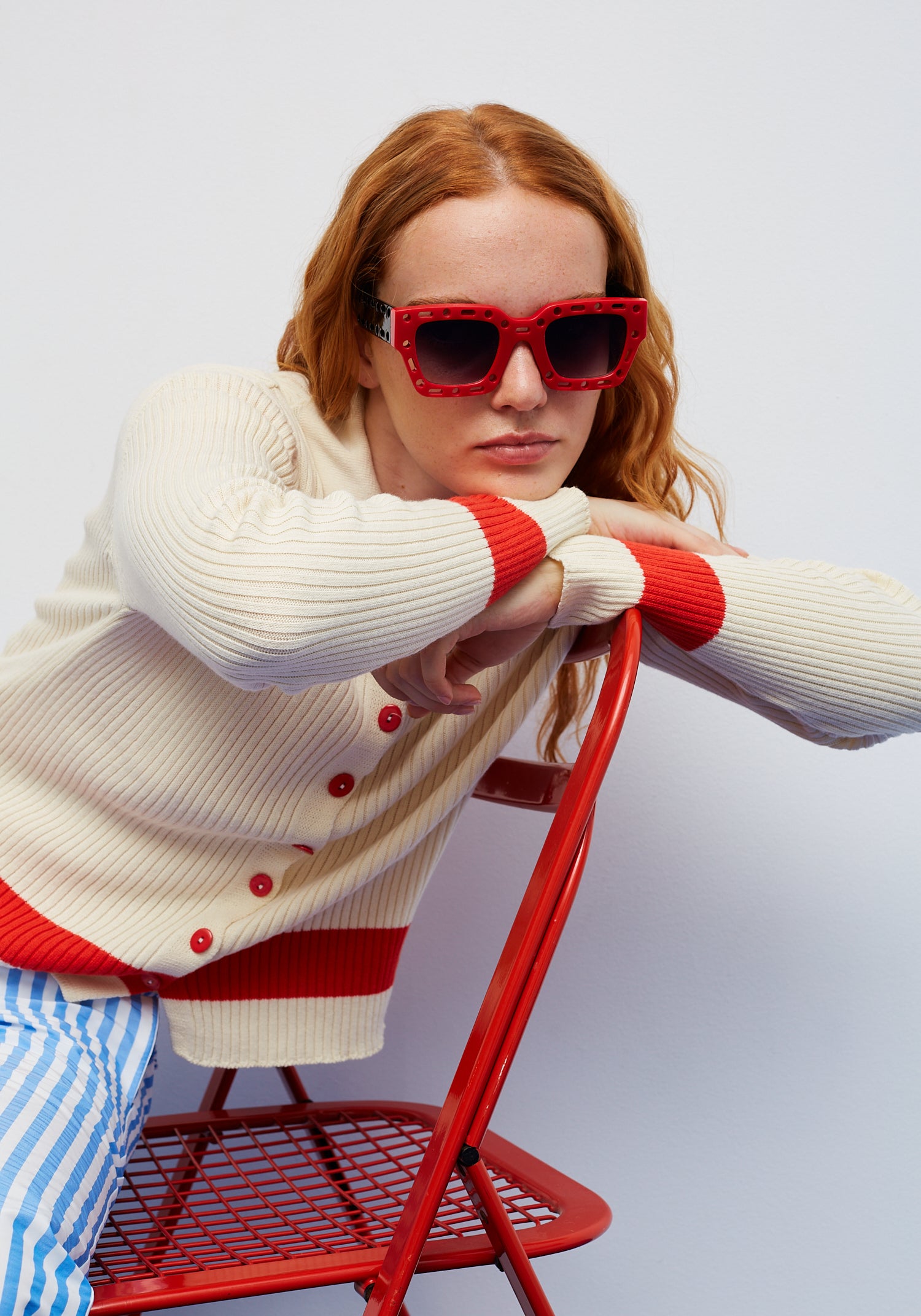 Cardigan Gaseosa Écru