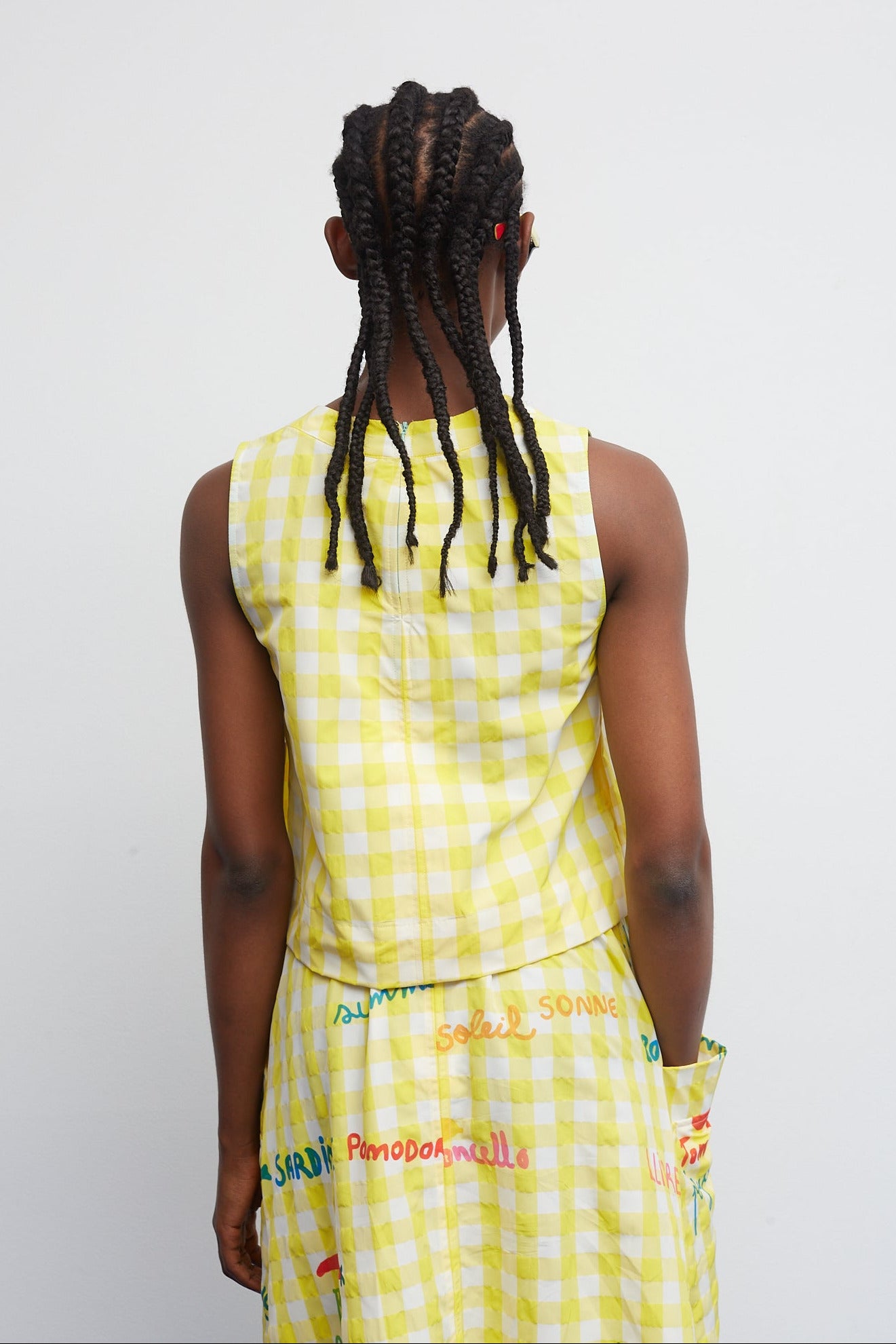 Top Oliva Jaune