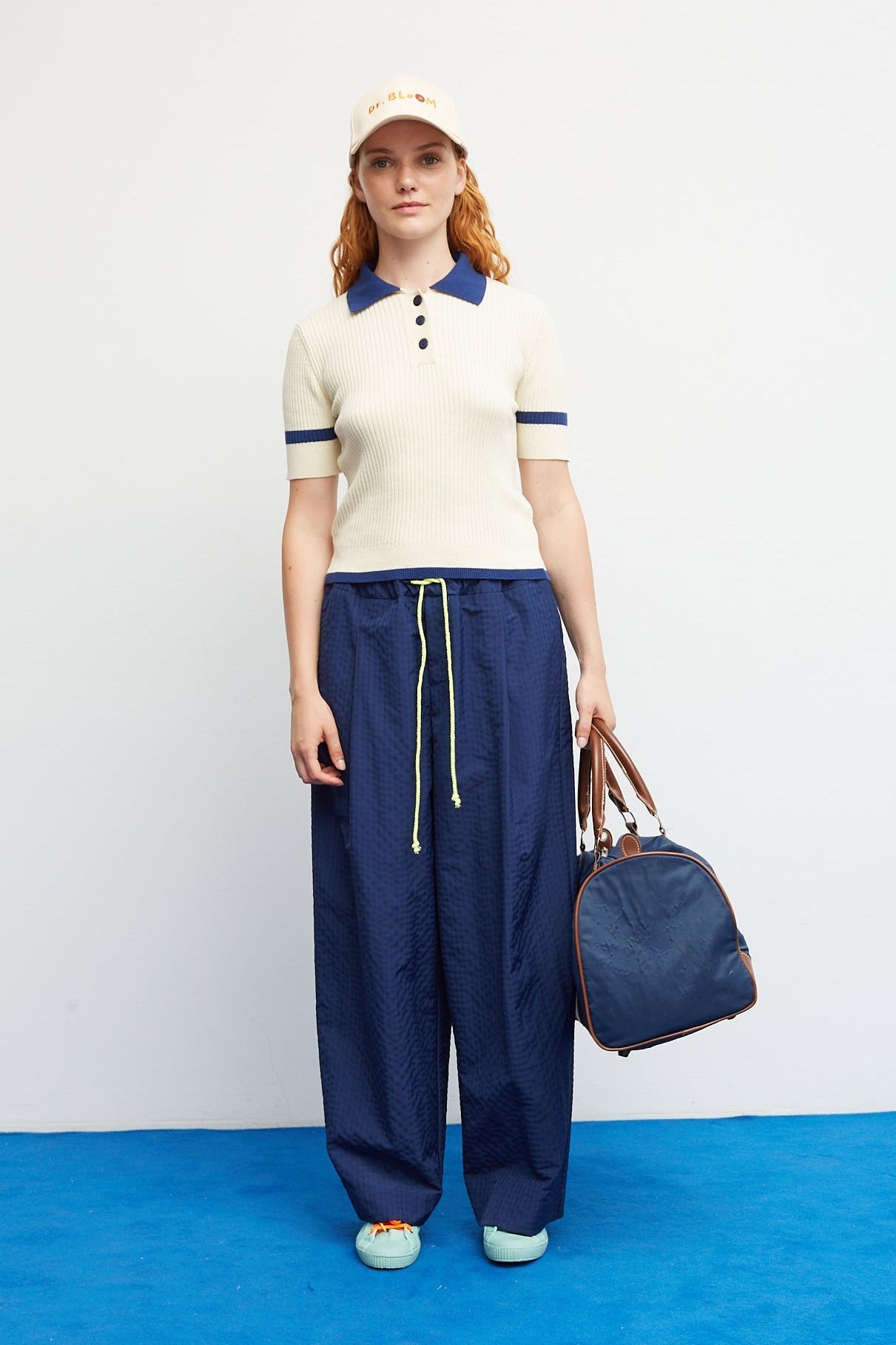 Pantalon Beso Vichy Marine