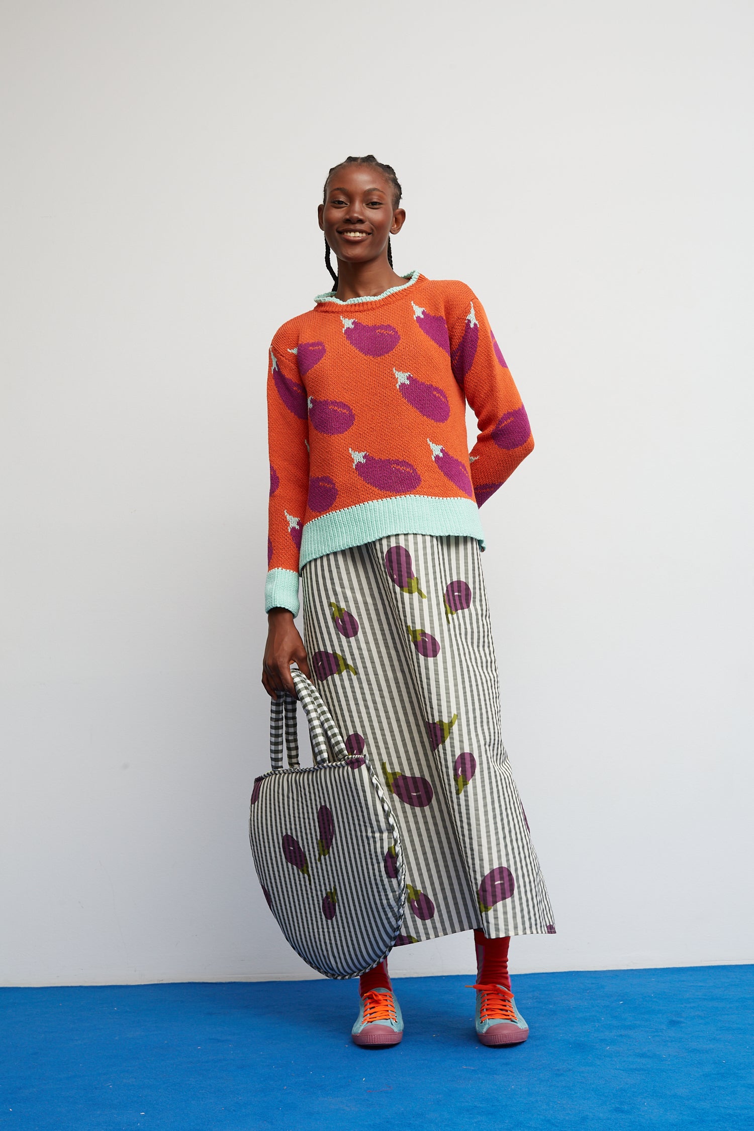 Pull Melanzane Terracotta