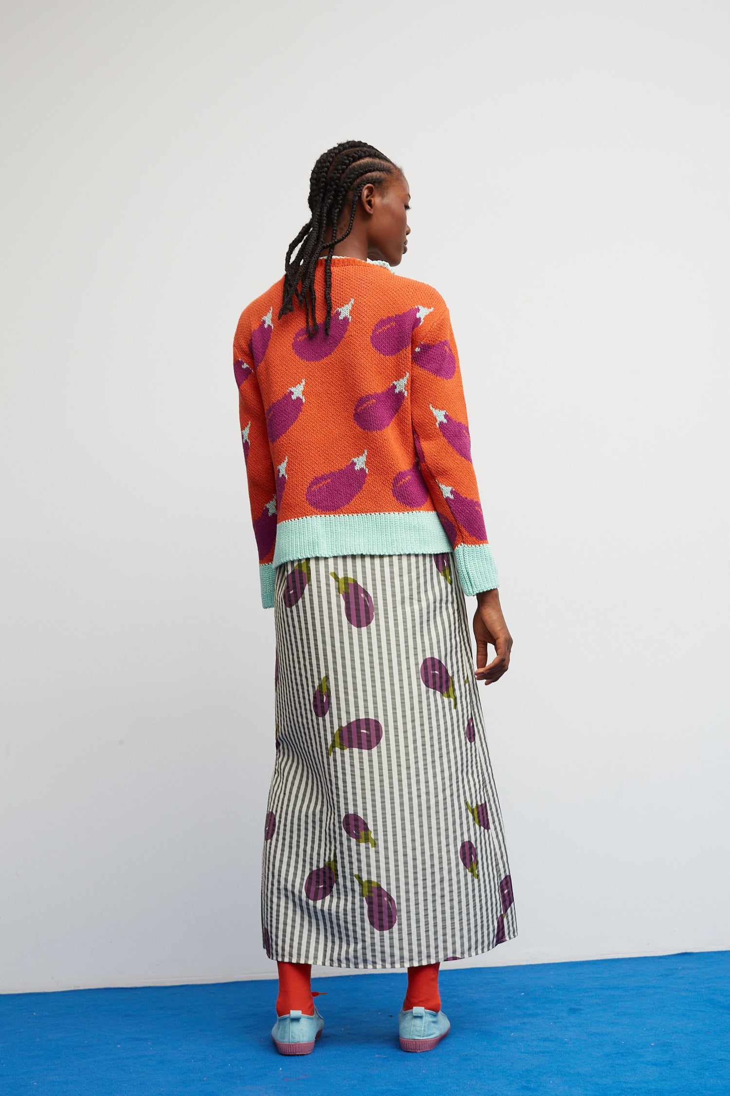 Pull Melanzane Terracotta