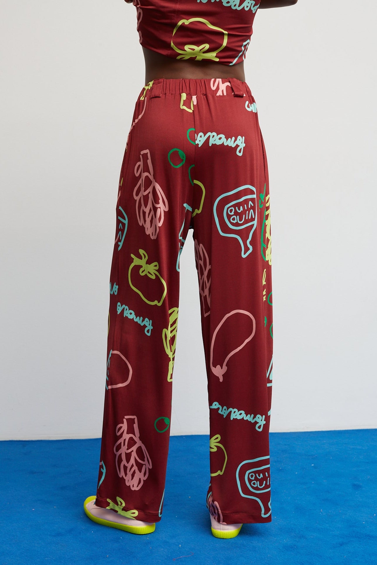 Pantalon Sunset Grenat