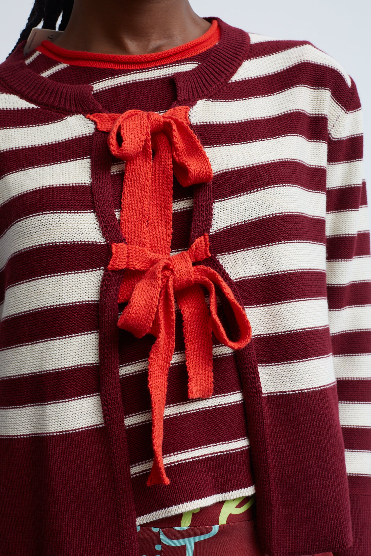 Cardigan Tinto Borgogna