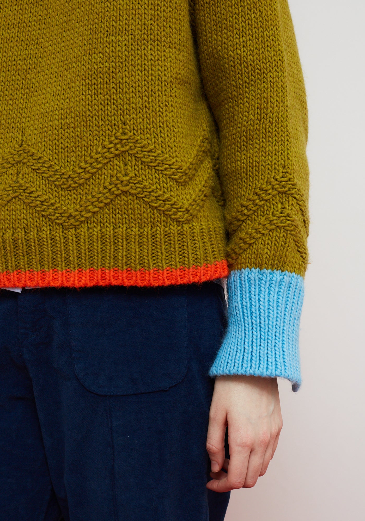 Pull Serpentine Ocre