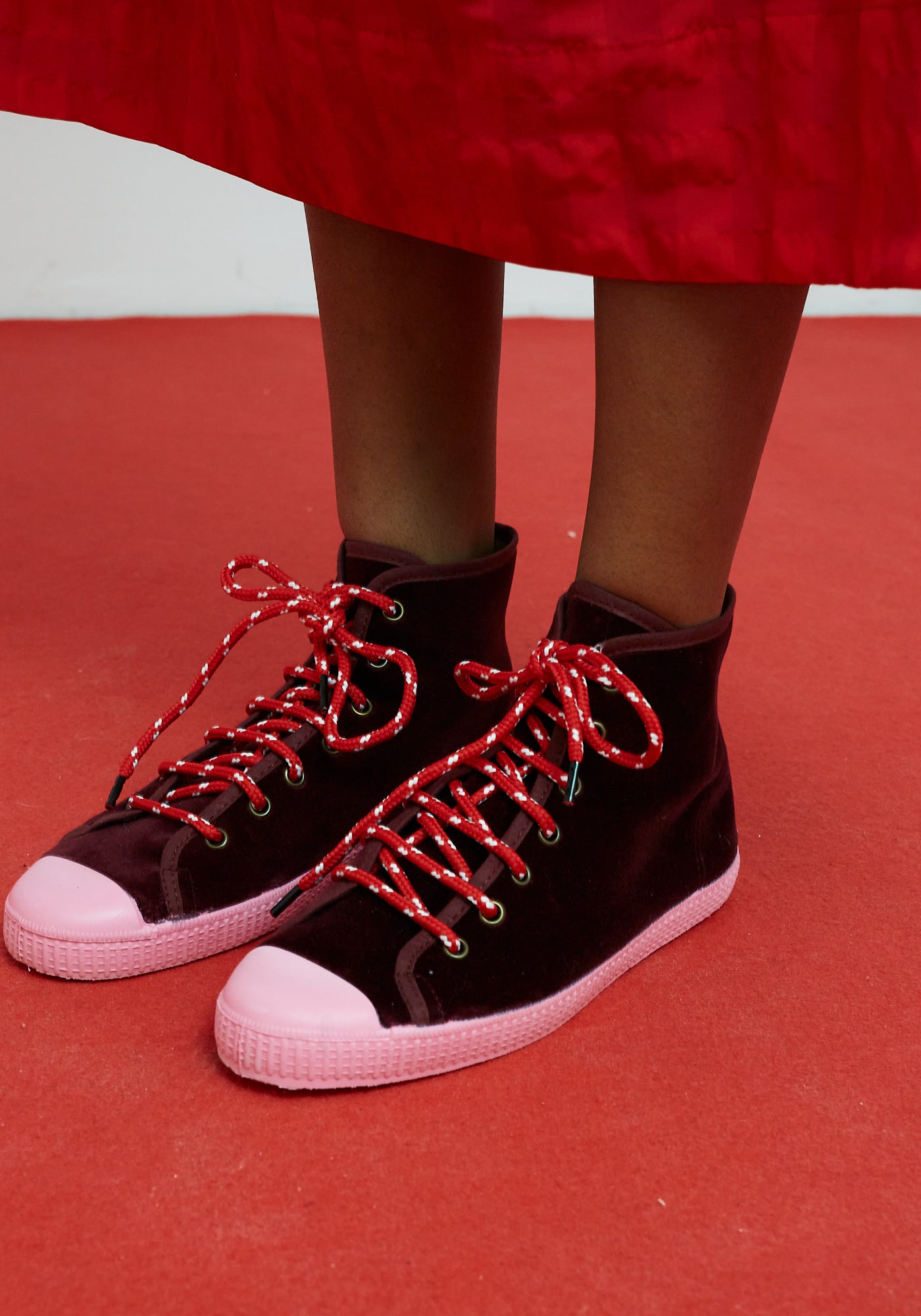 Baskets La Bamba High Vin