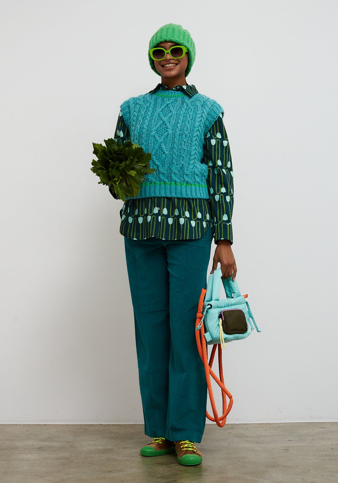 Pantalon Destiny Turquoise
