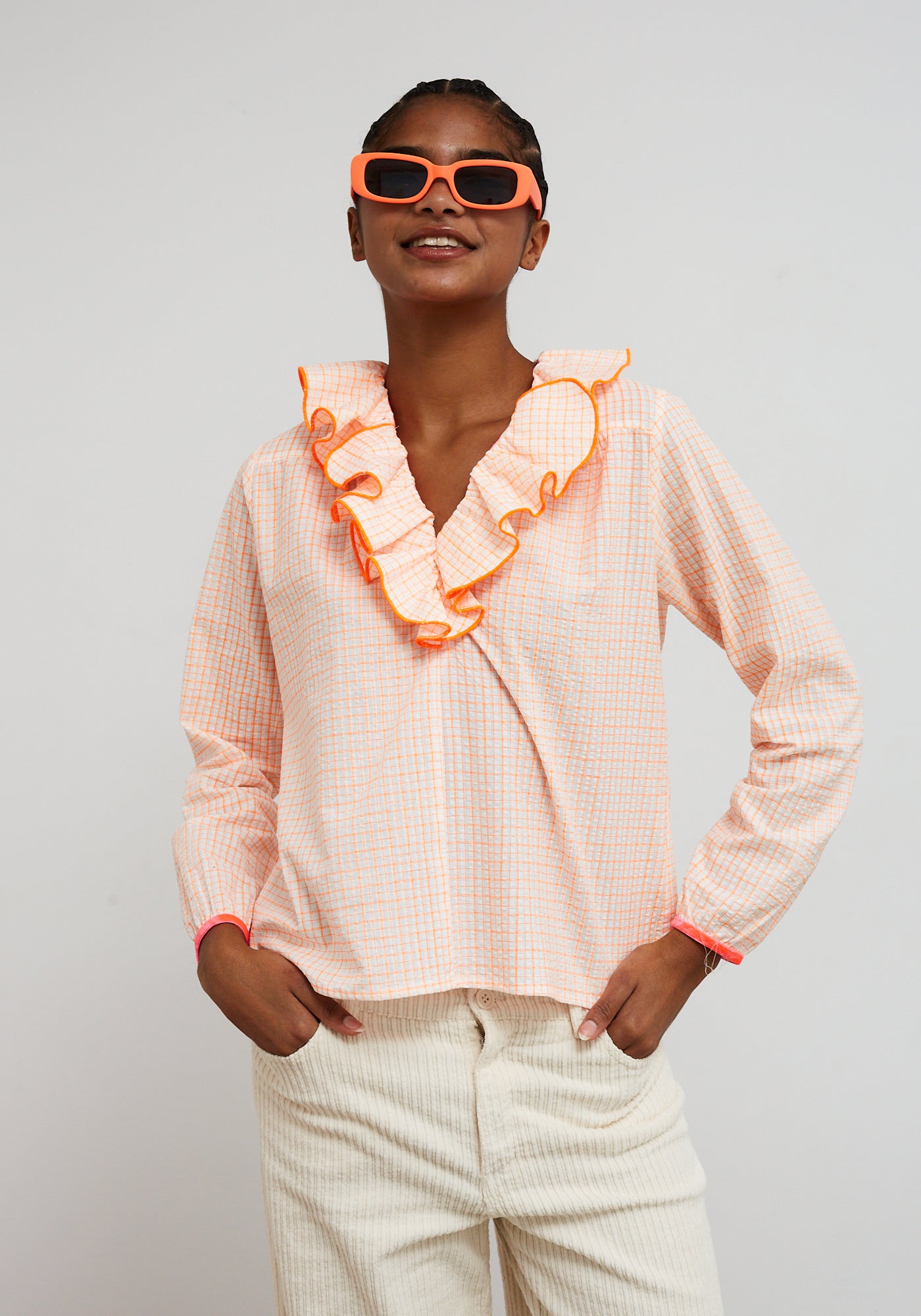 Camicia Roar Arancione