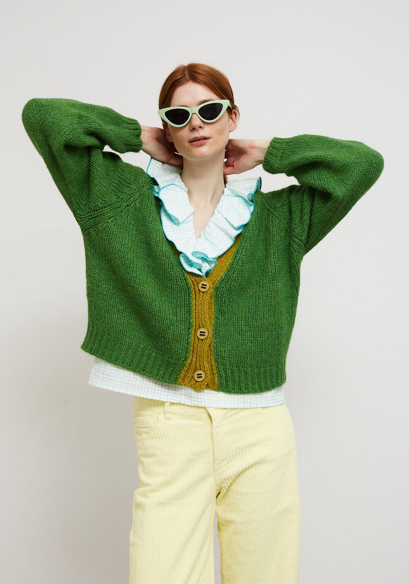 Cardigan Cocoon Verde