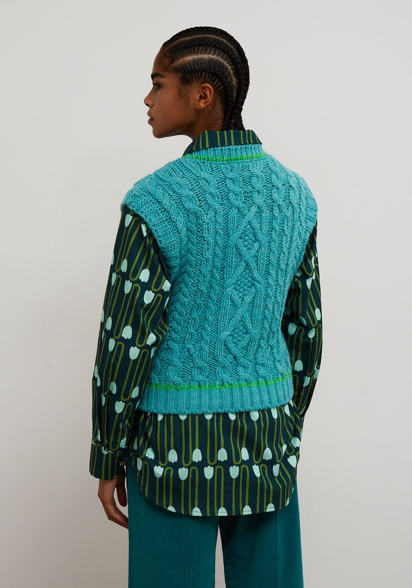 Gilet Nest Turquoise