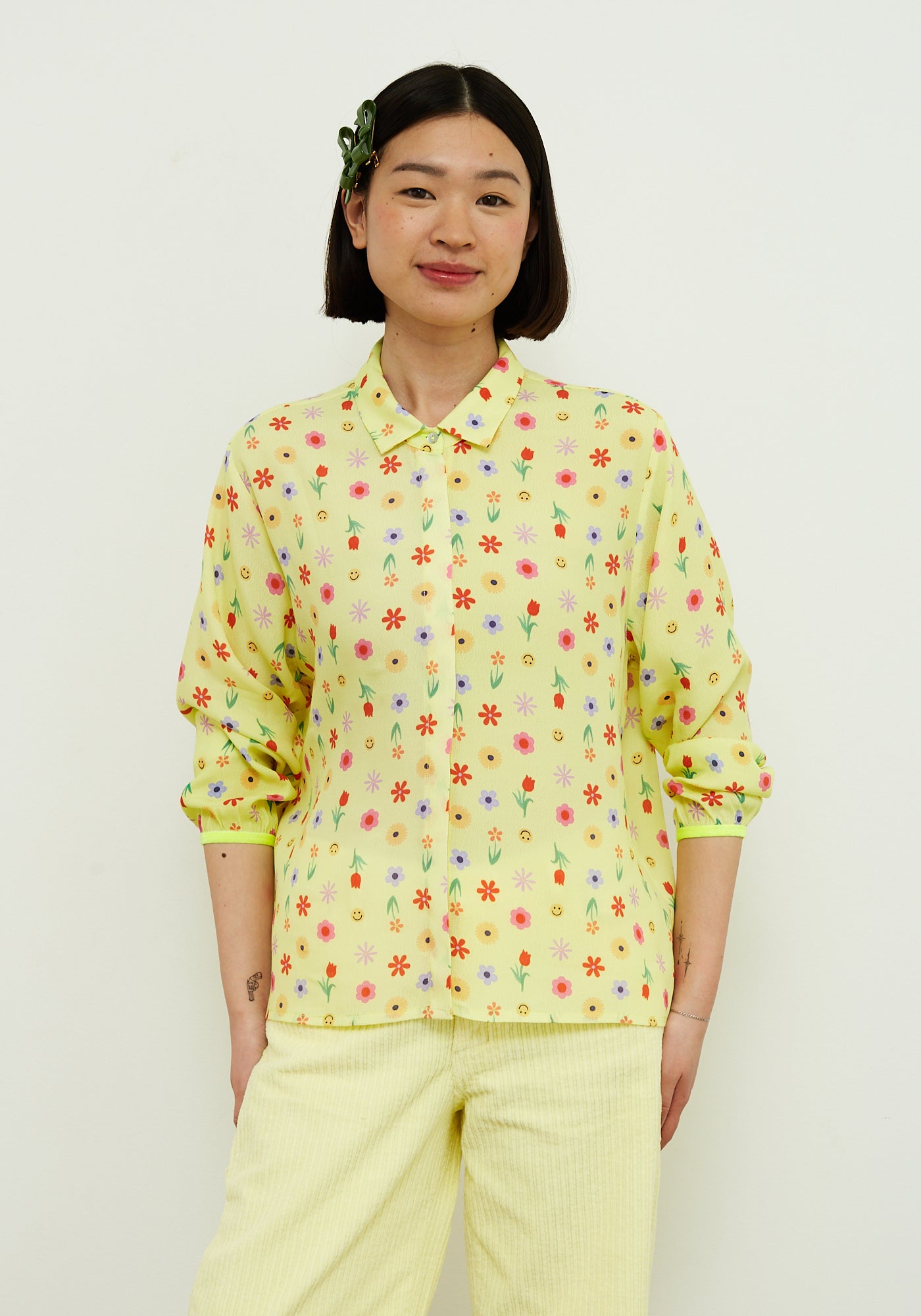 Camicia Copos Giallo