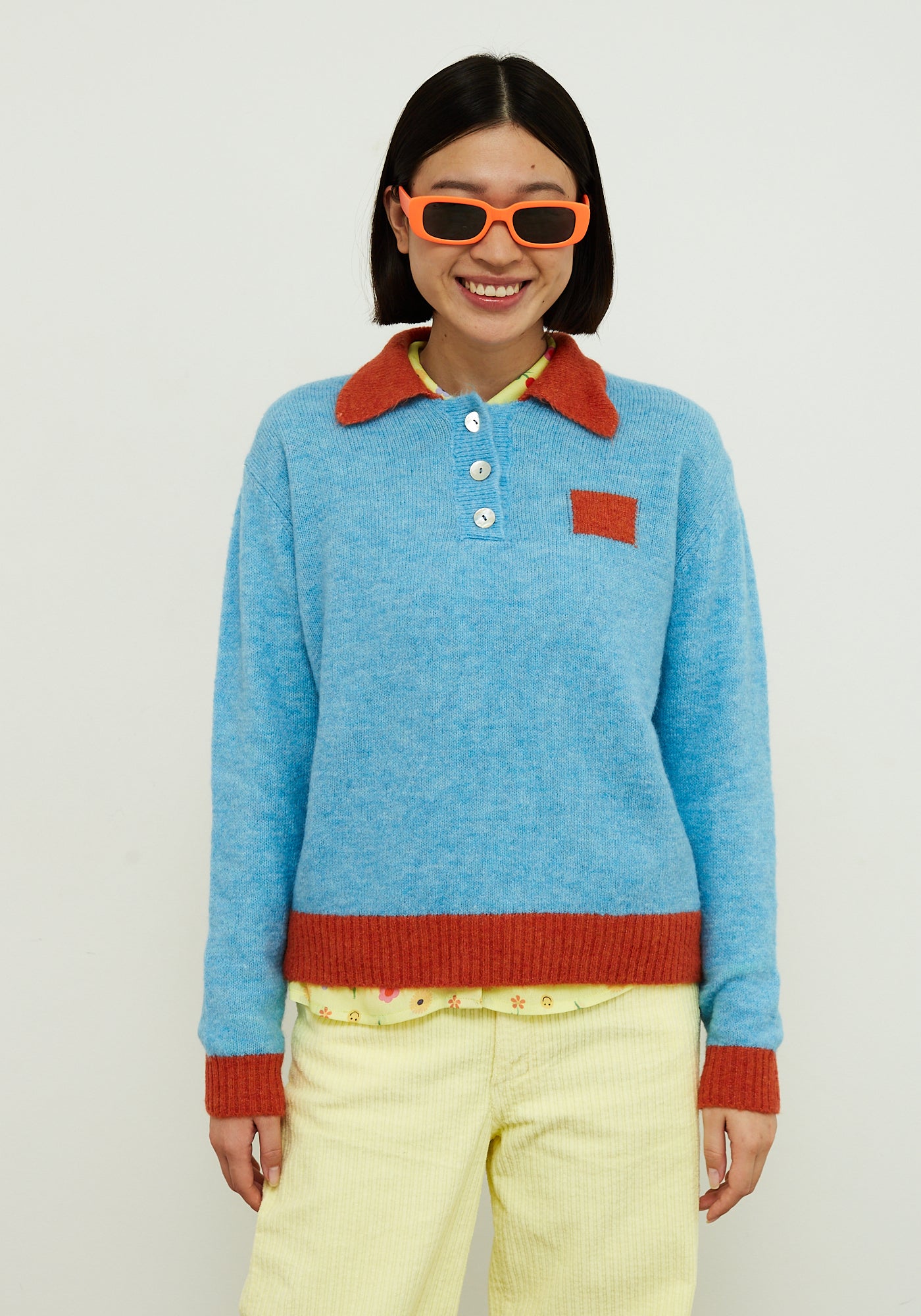 Pull Poppy Bleu