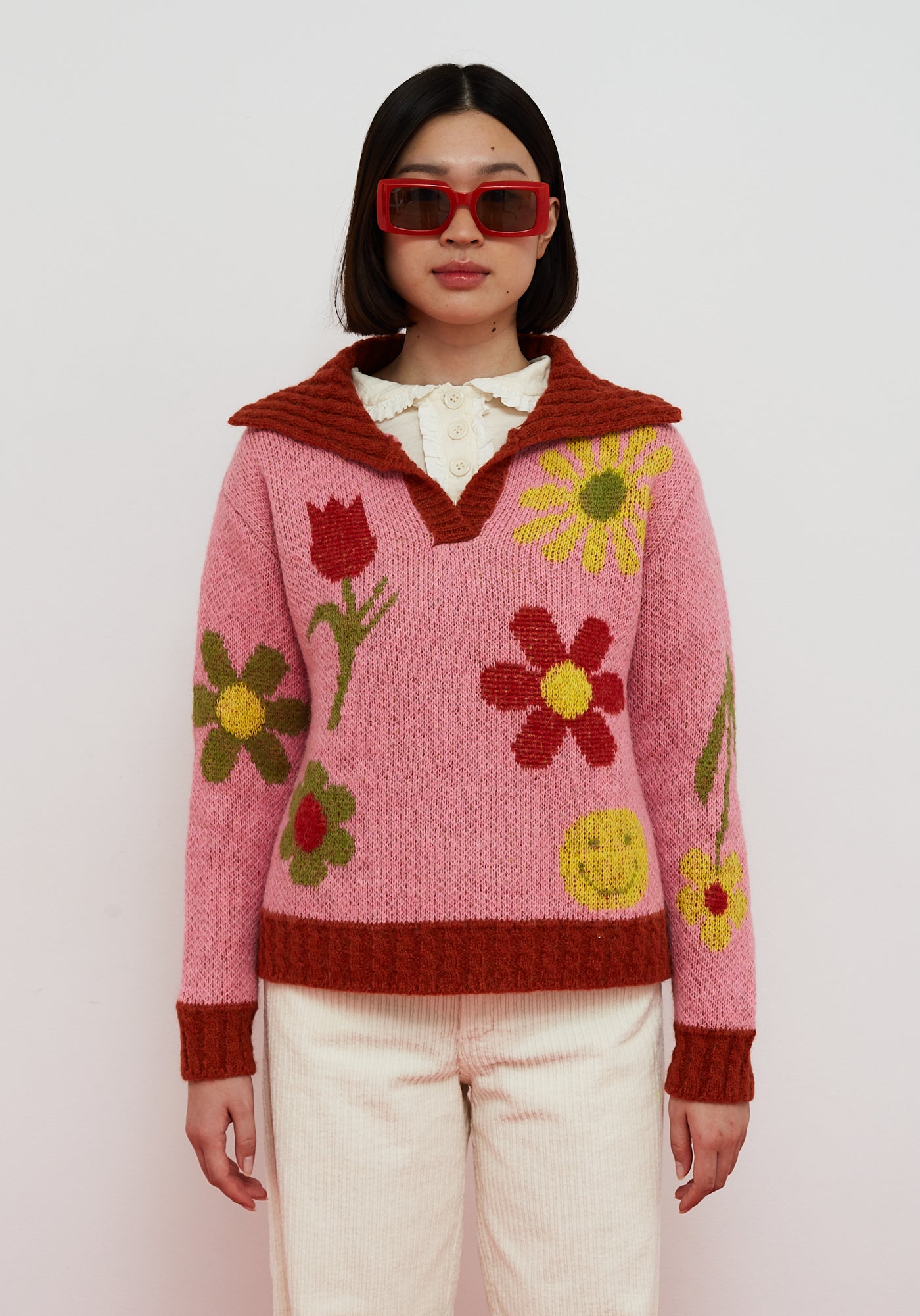 Maglia Daisy Rosa