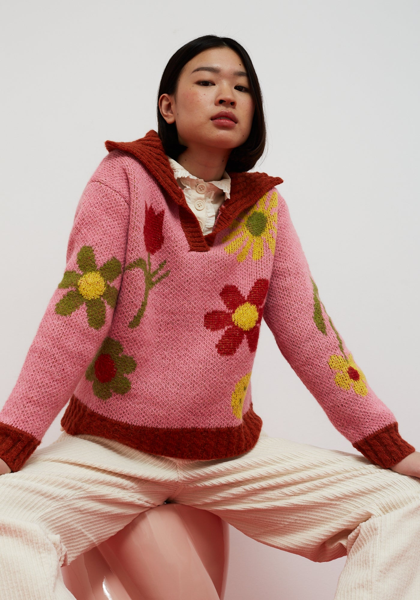 Maglia Daisy Rosa