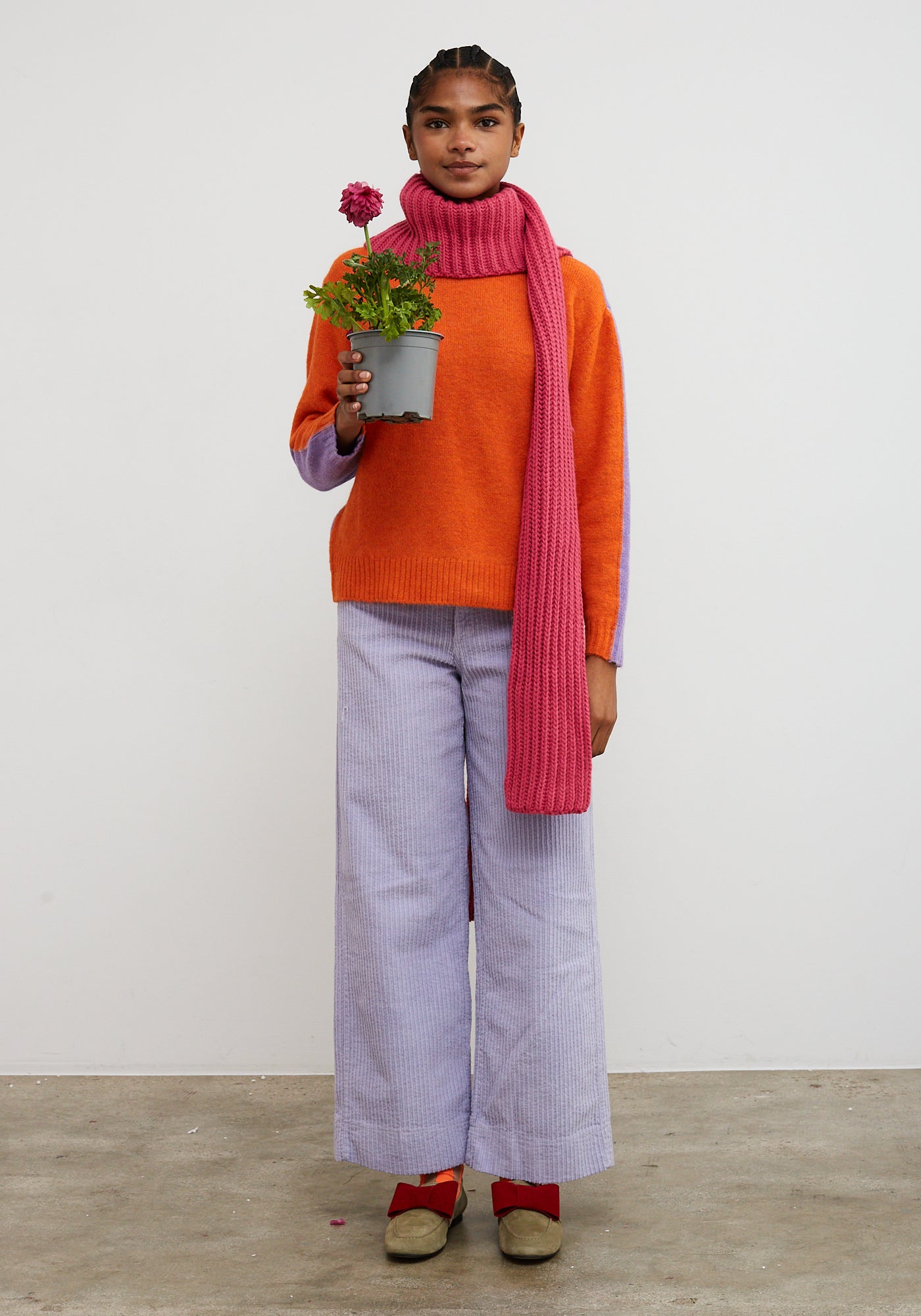 Pantaloni Rose Lilla