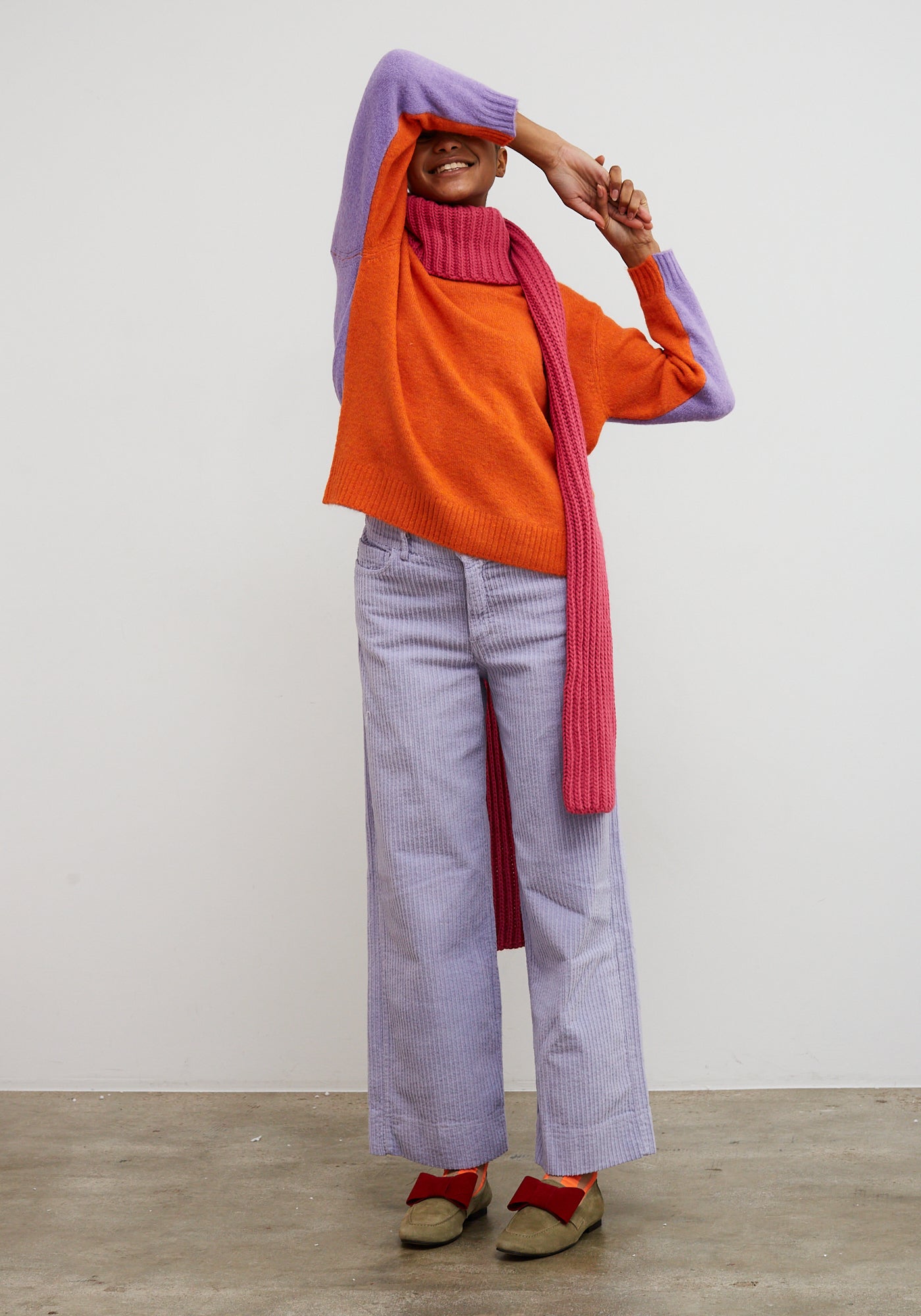 Maglia Twist Arancia
