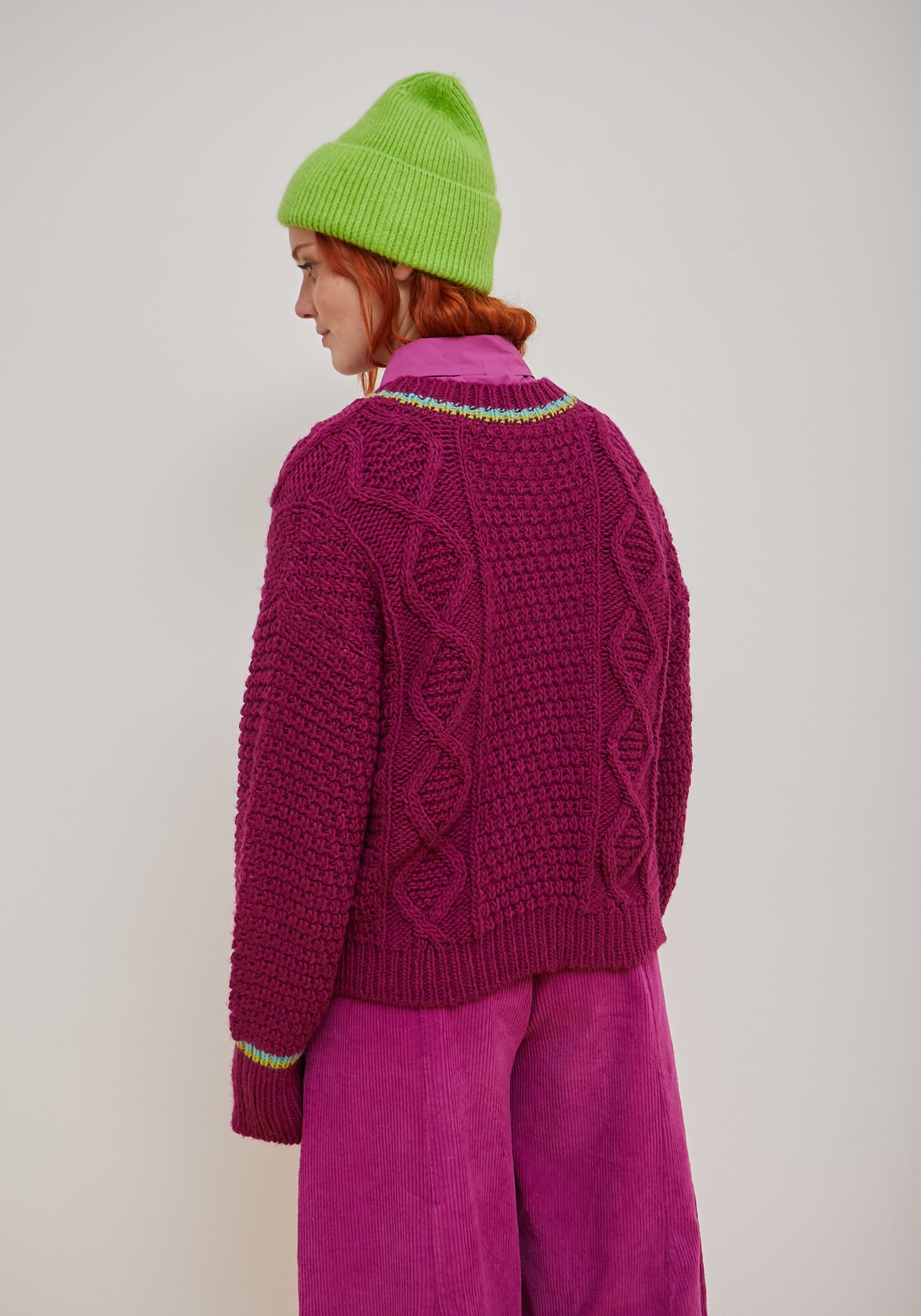 Pantalon Dado Framboise