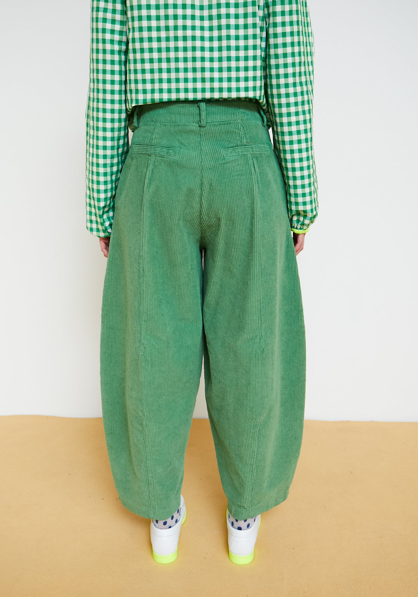Pantaloni Dado Verde