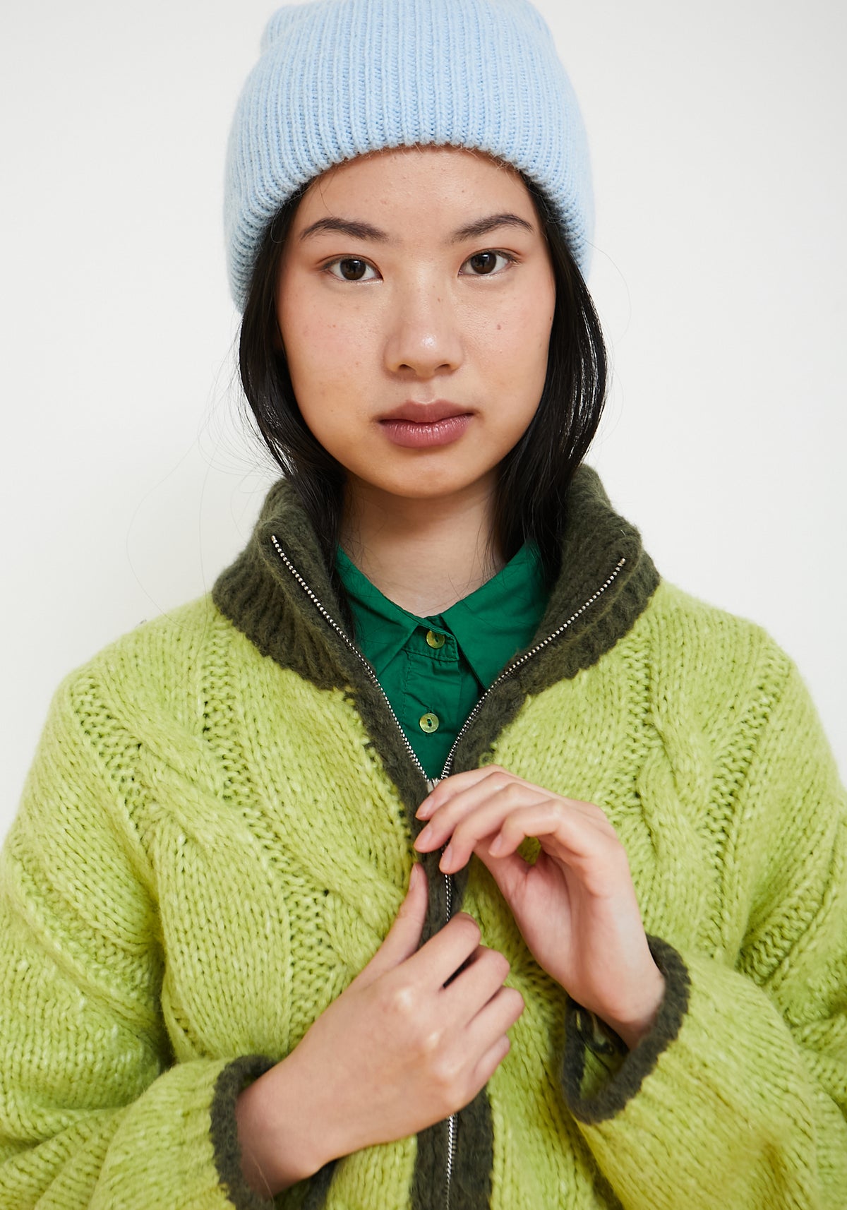 Cardigan Jammy Verte