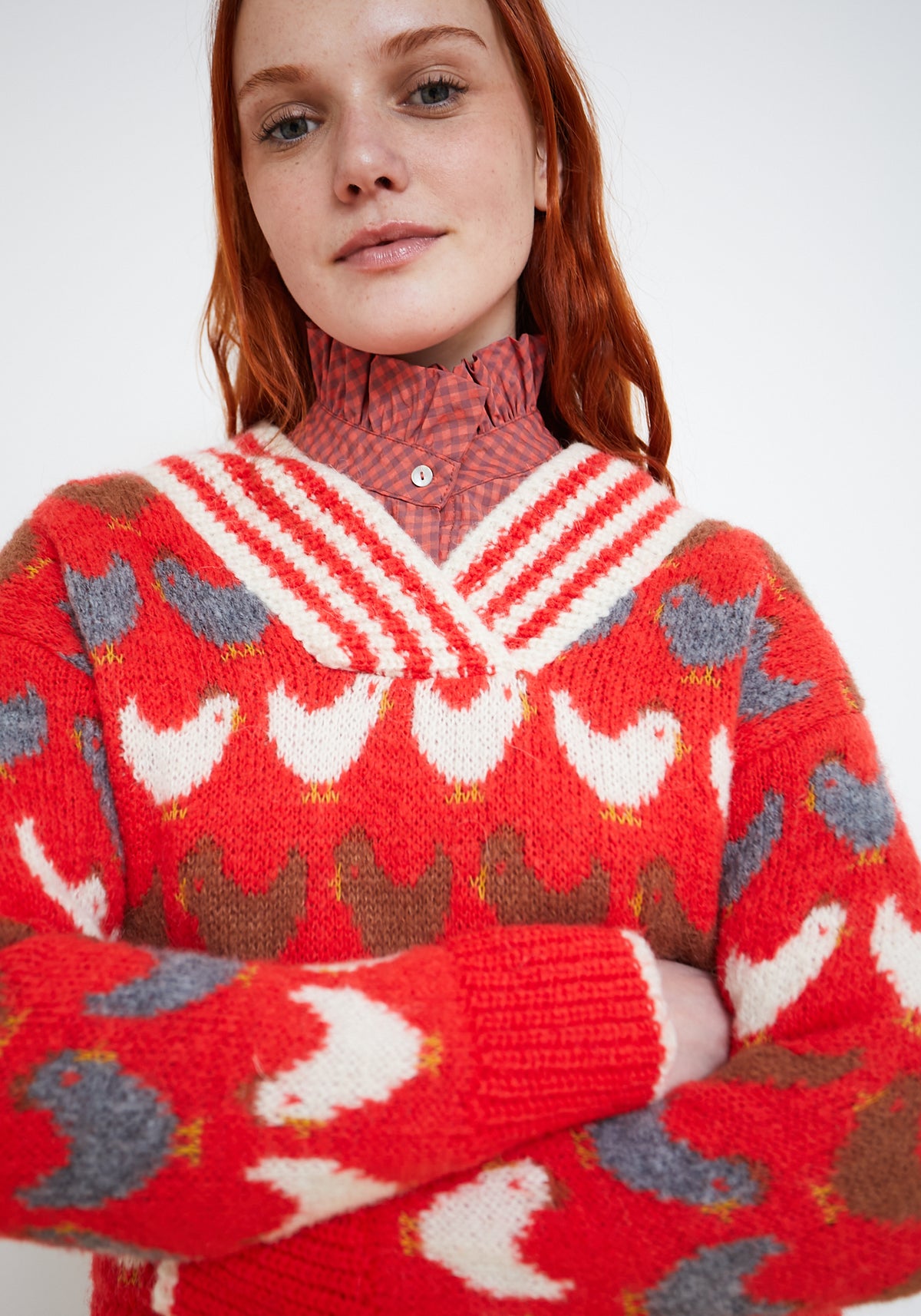Maglione Chirp Rosso