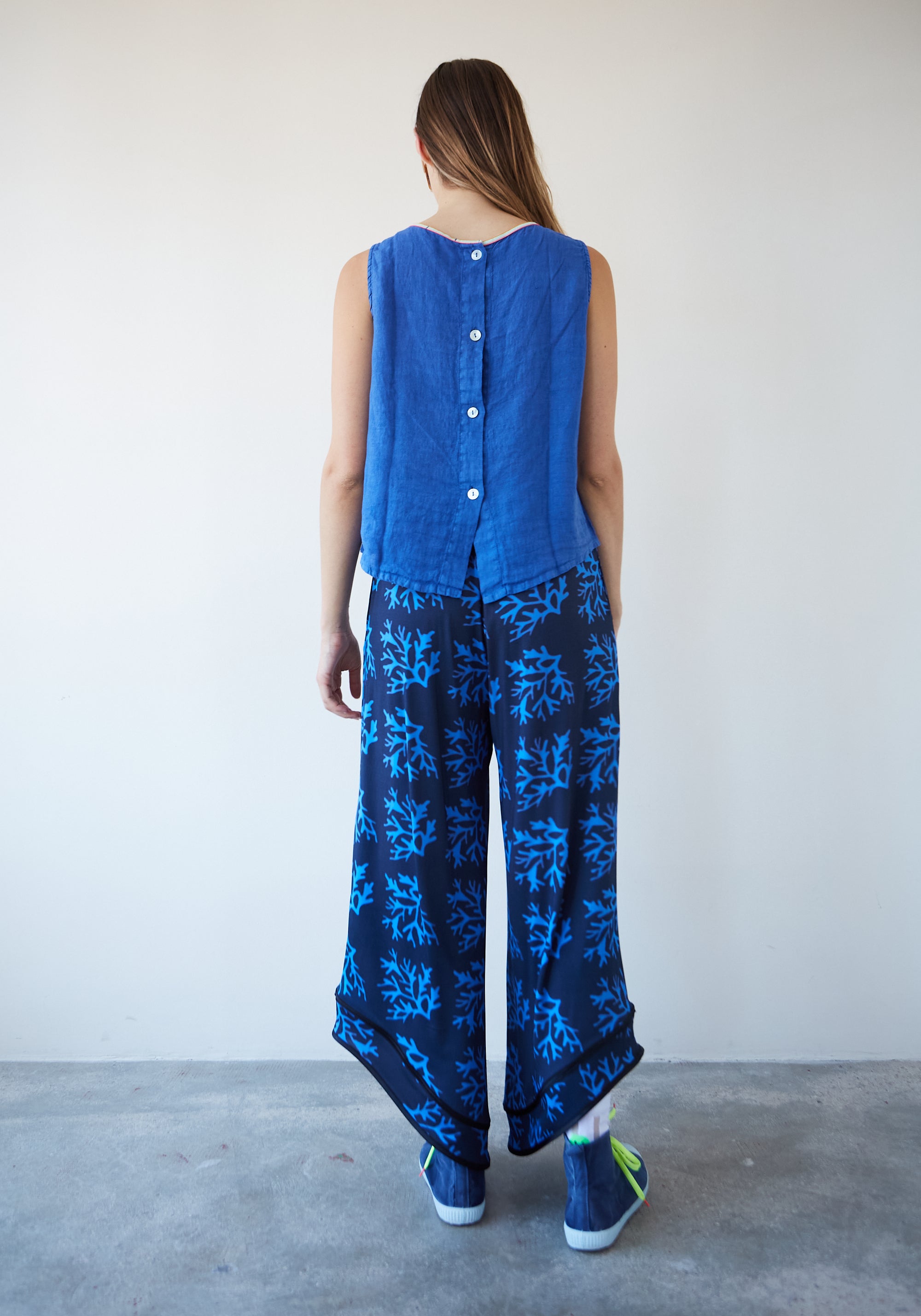 Pantalone Dune Blu
