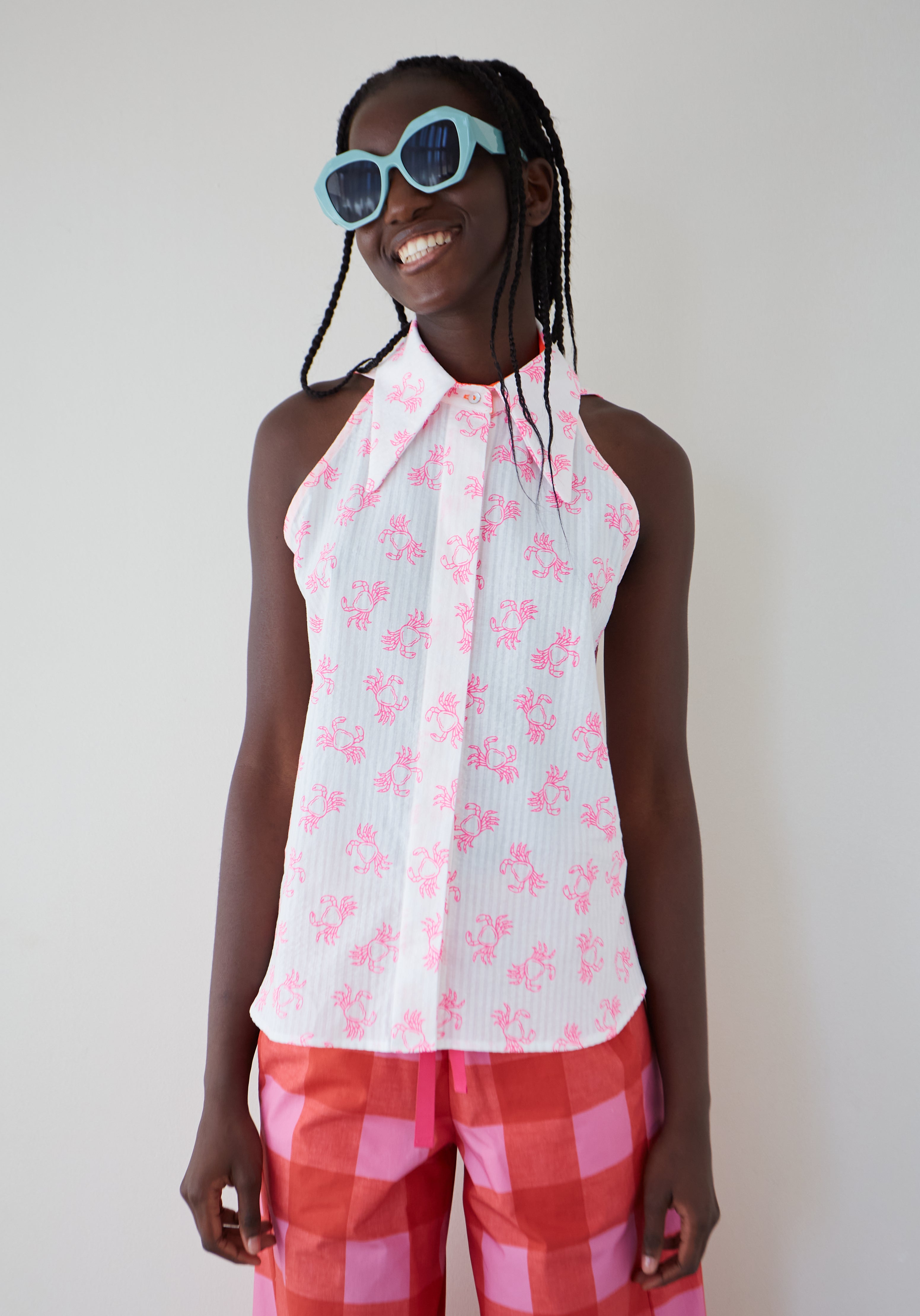 Chemise tonique rose