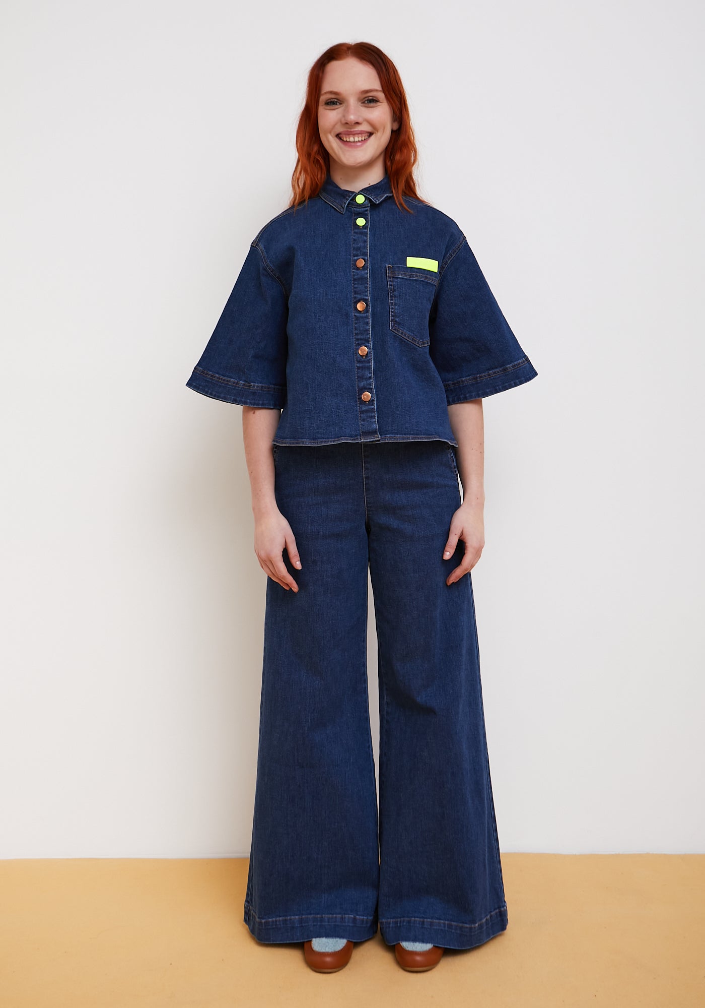 Pantalon Scrabble en Jean