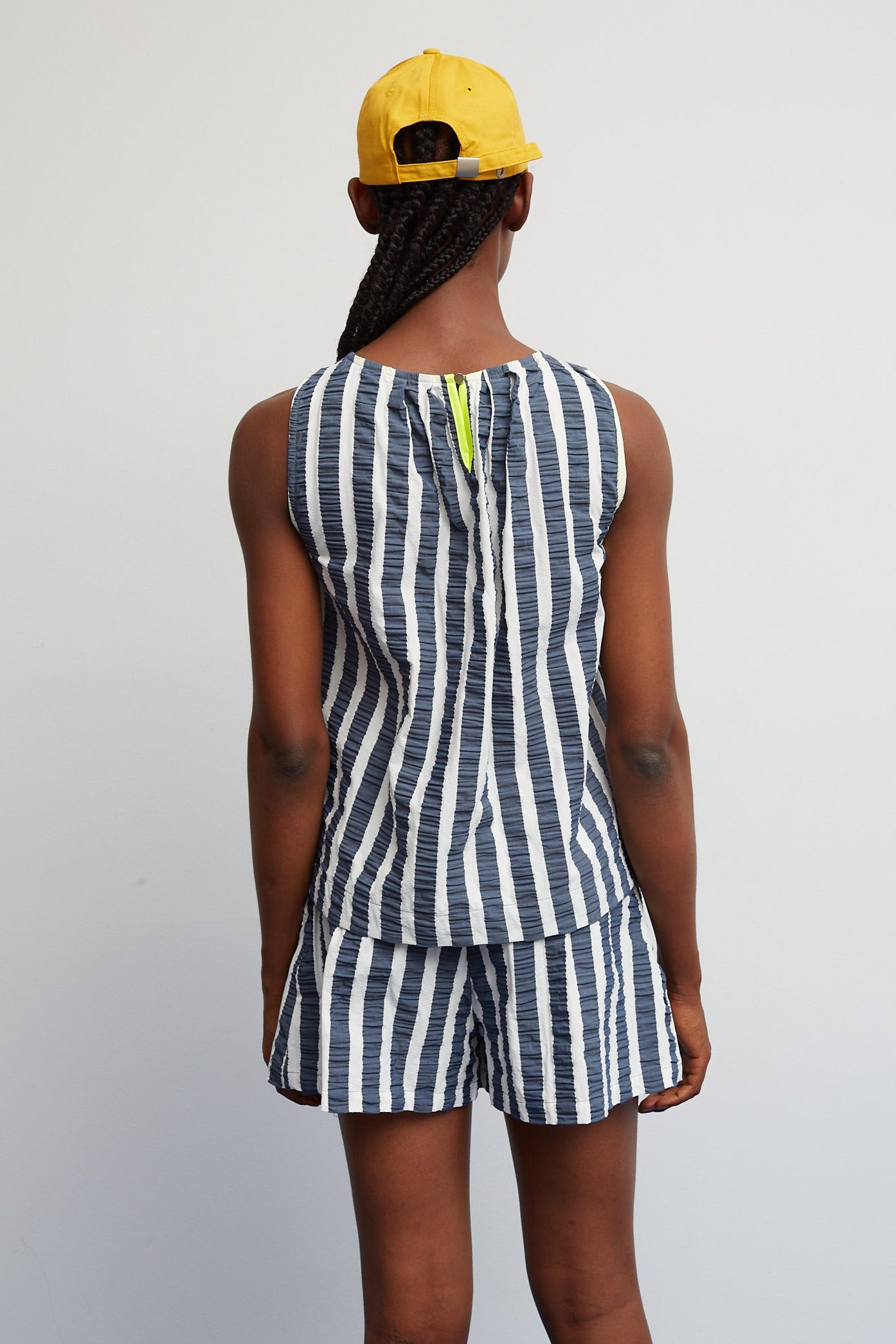 Top Fresco Bleu Marine