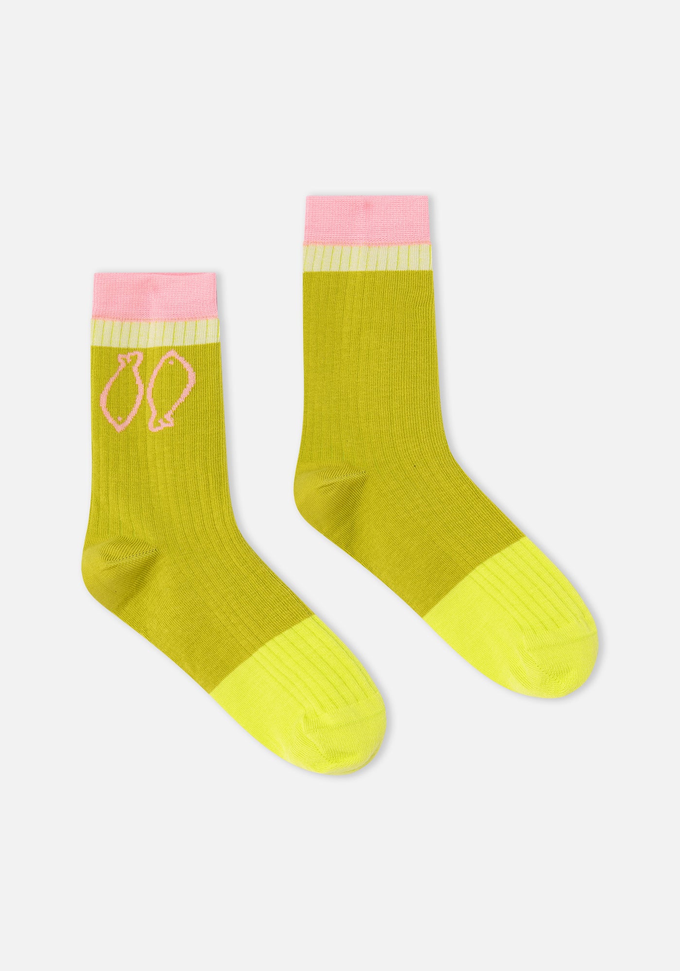 Calzini Fish Pistacchio