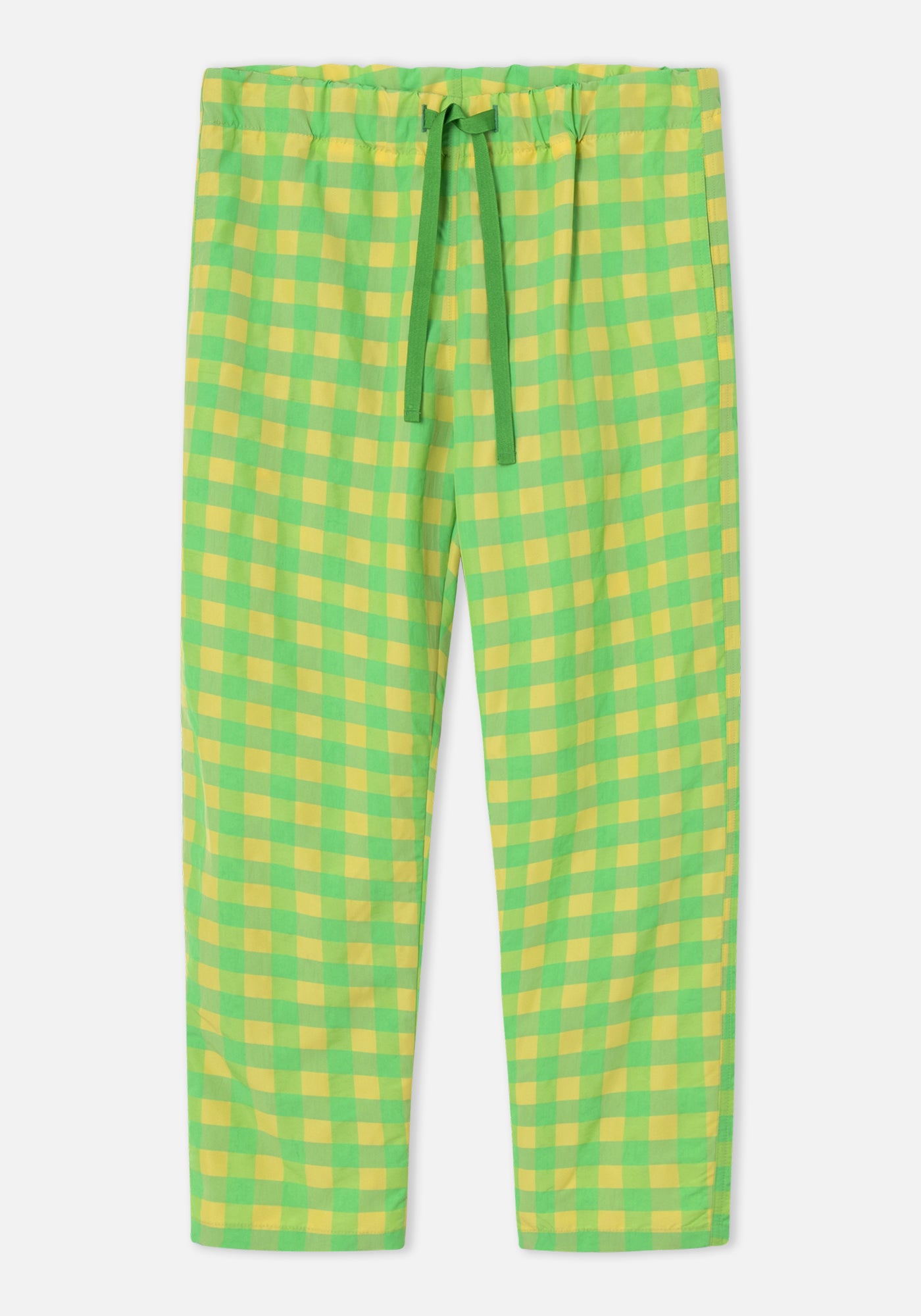 Pantaloni Royce Vichy Giallo