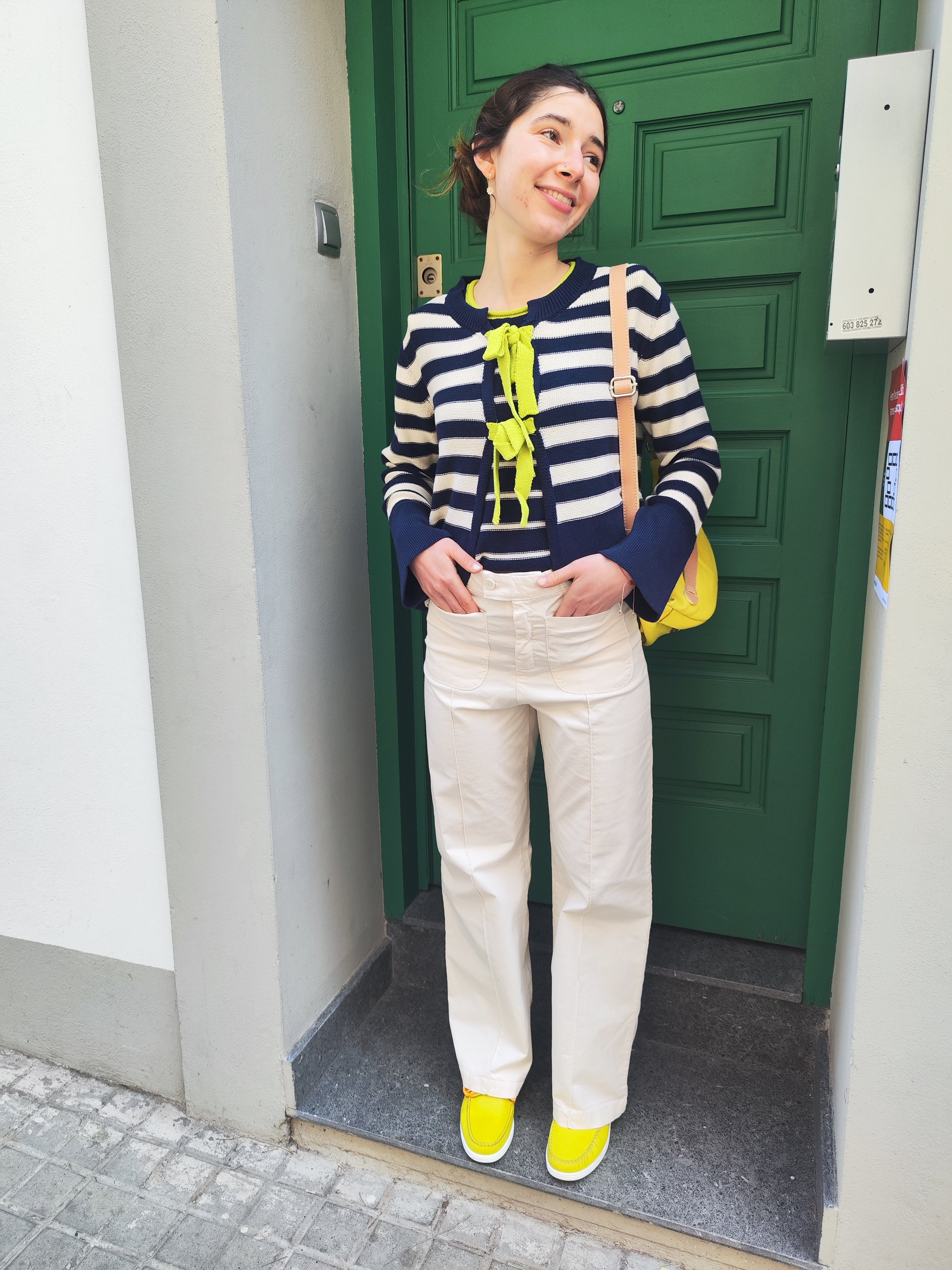 Pantalon Destiny Écru