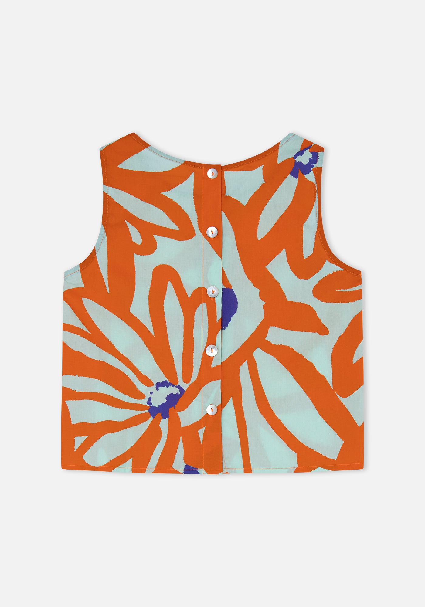 Top Ana Flores Acqua