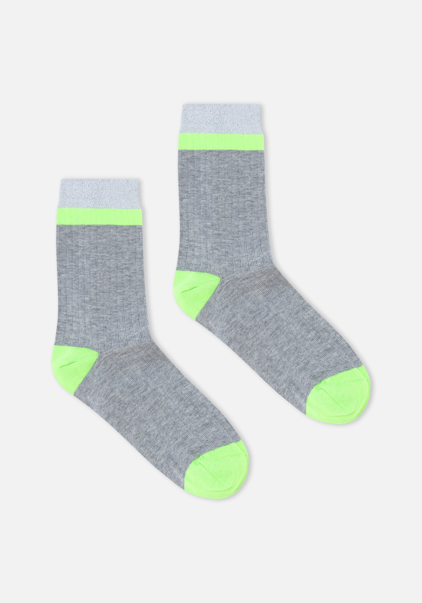 Calzini Croccanti Lúrex Grigio