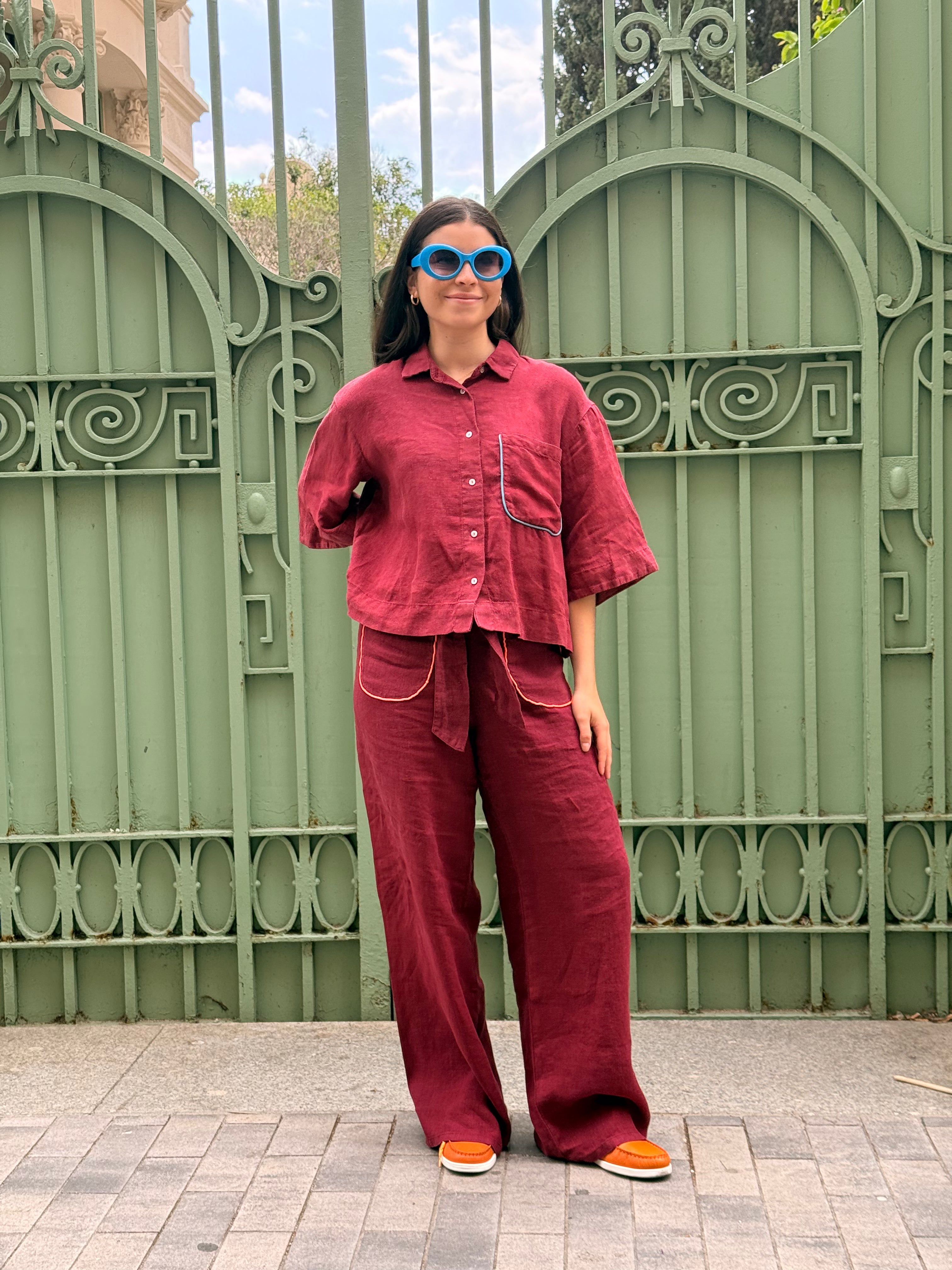 Chemise Cerise Vin