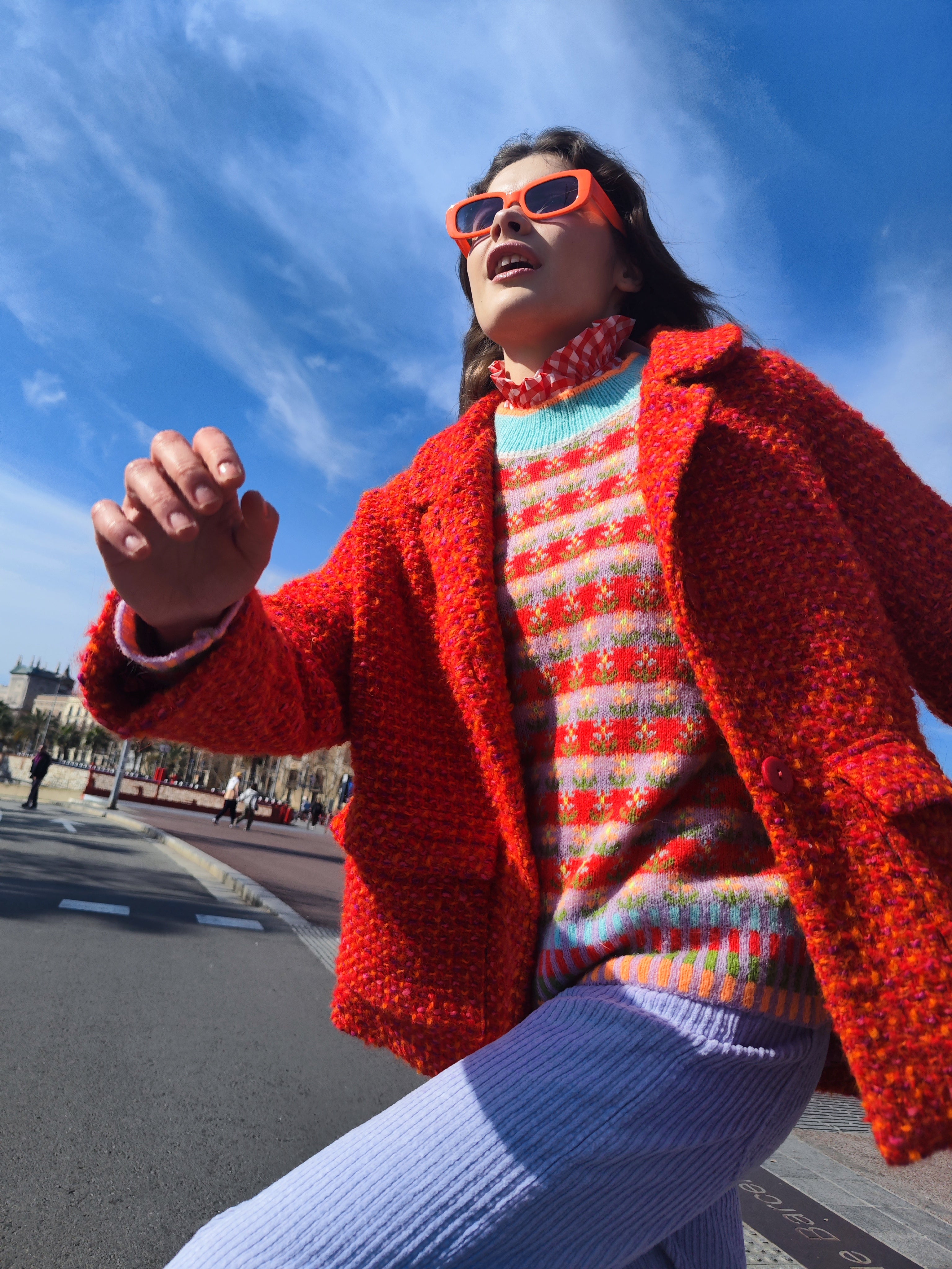 Maglia Blossom Rosso