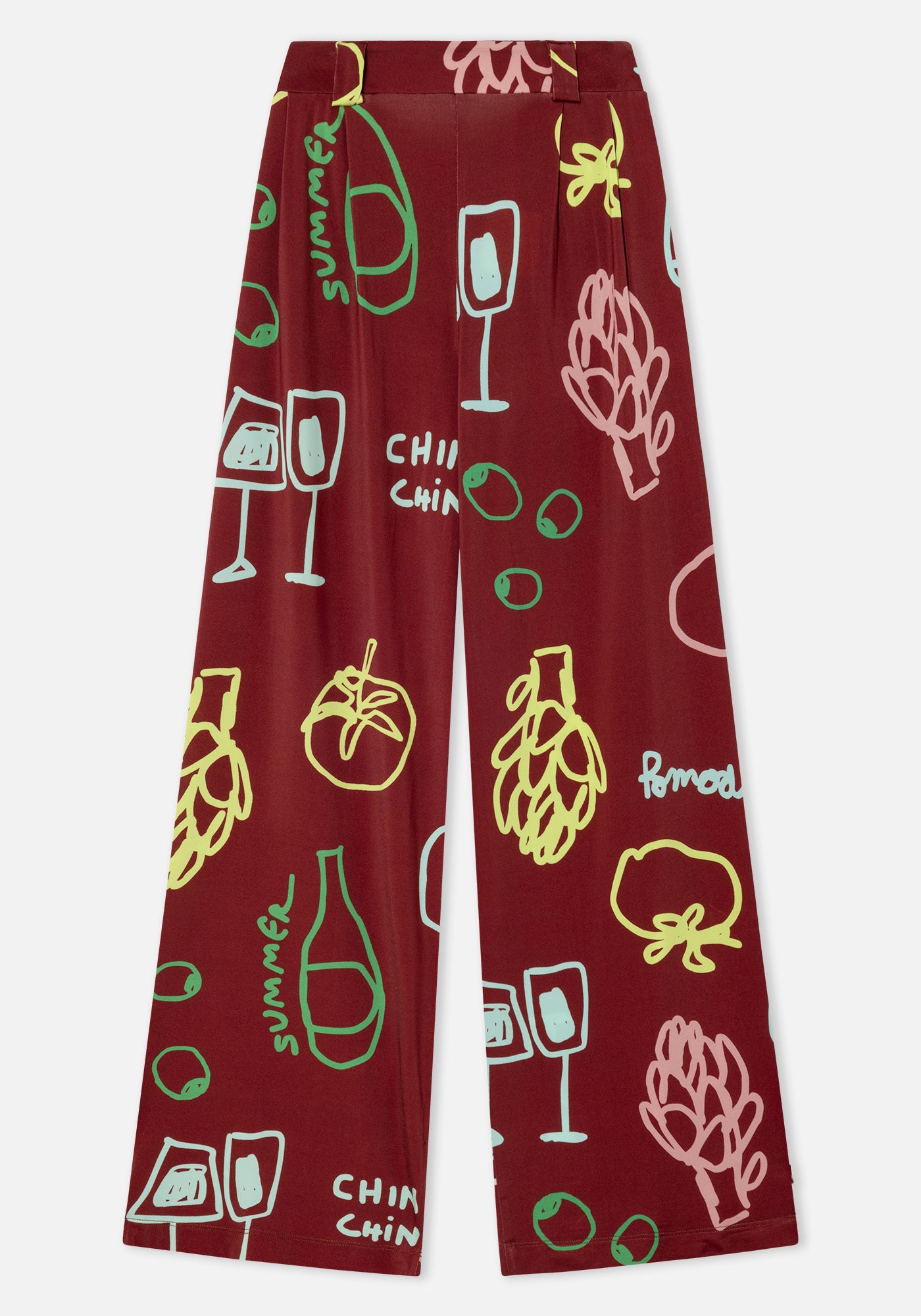 Pantalon Sunset Grenat