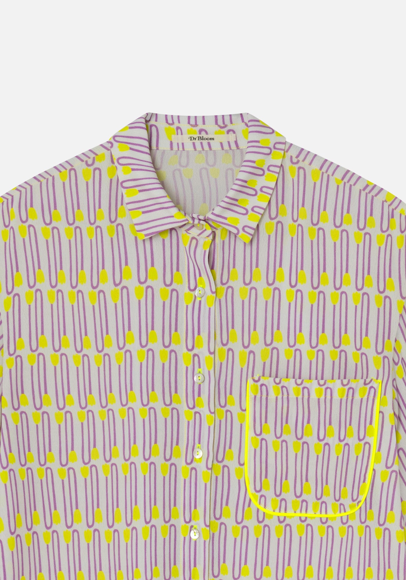 Chemise Tulipe Jaune