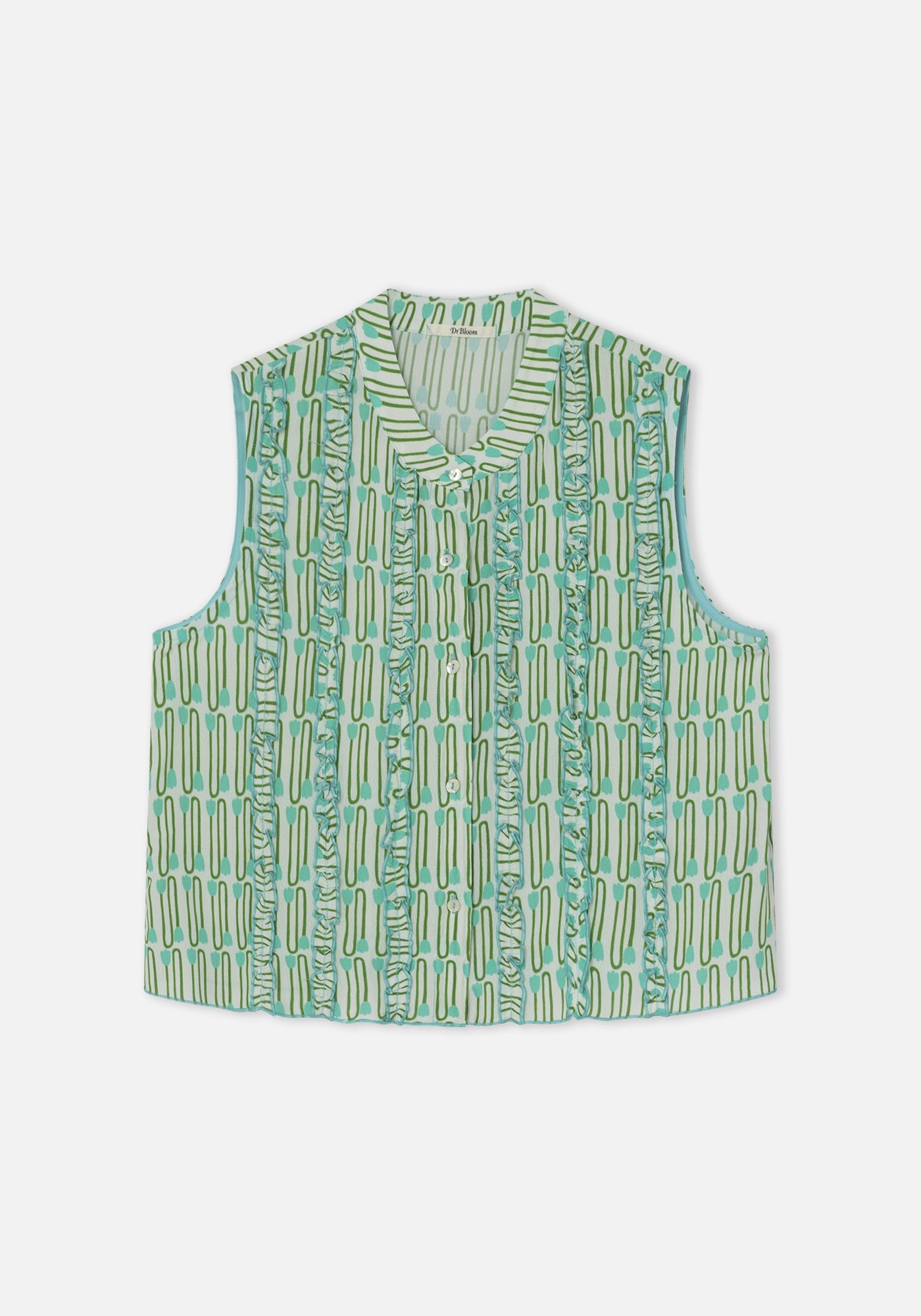 Blusa Tulipa Turchese