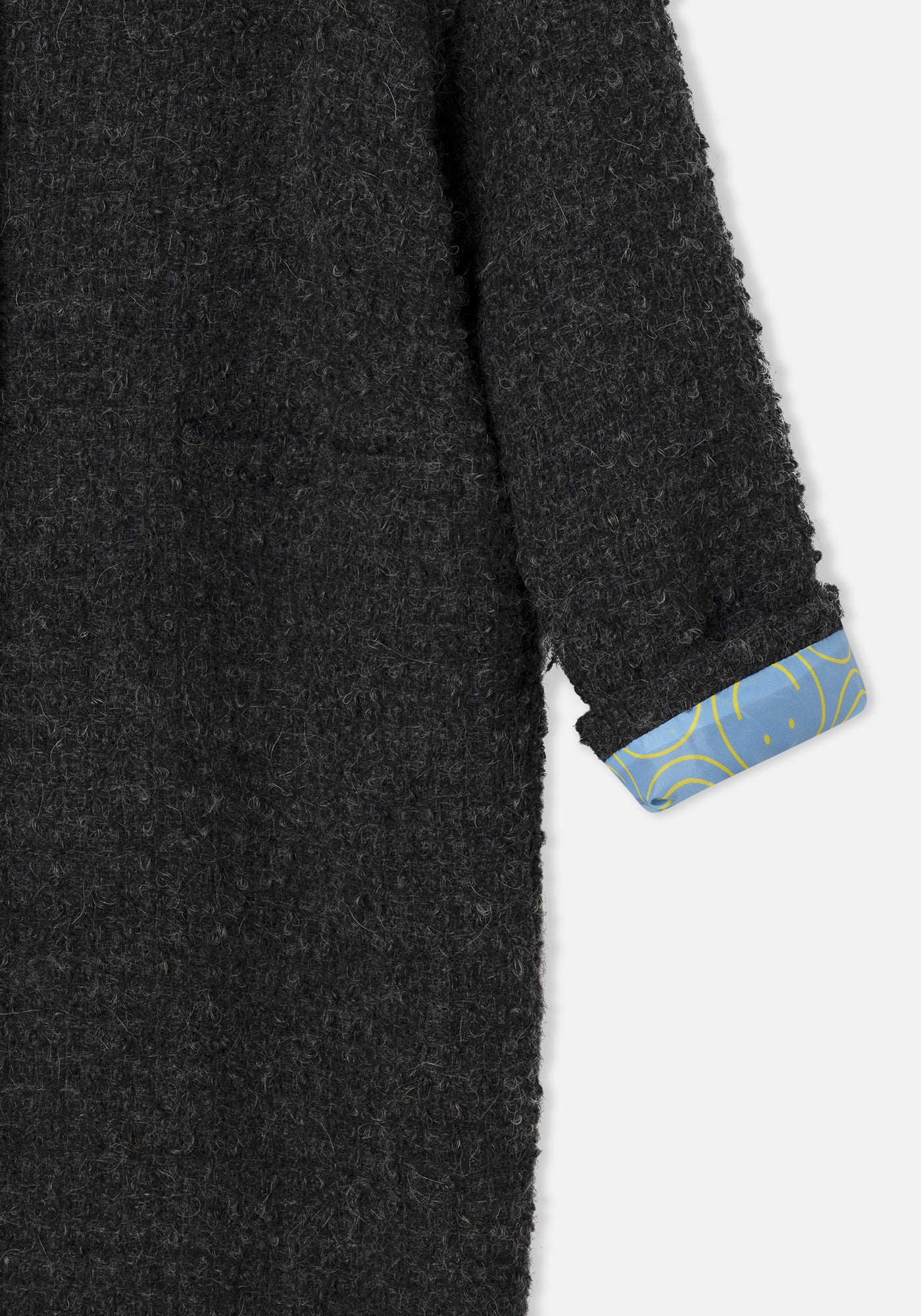 Manteau Como en Laine Gris