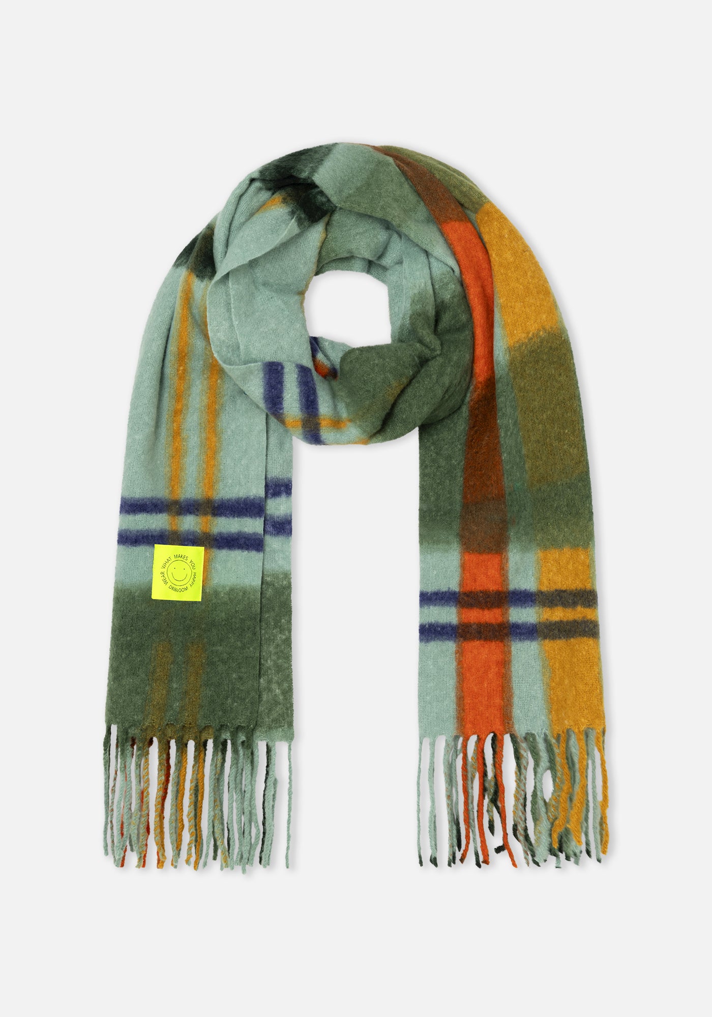 Sciarpa scozzese verde