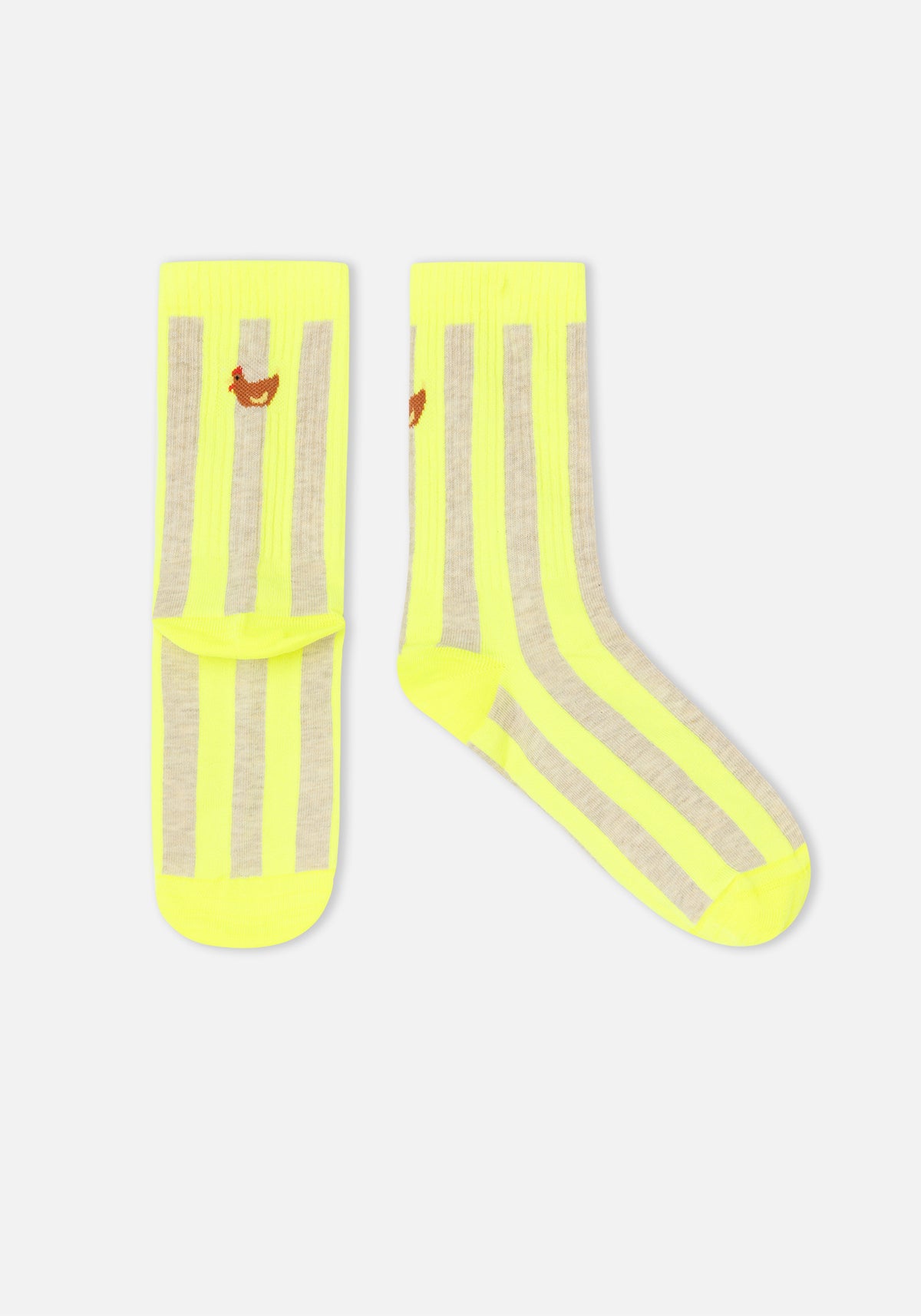 Chaussettes Hen Jaune