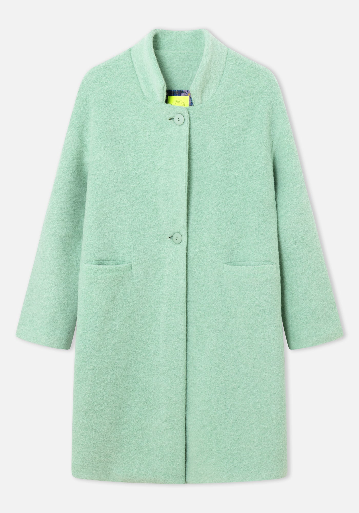 Manteau Como Bleu Vert d'eau