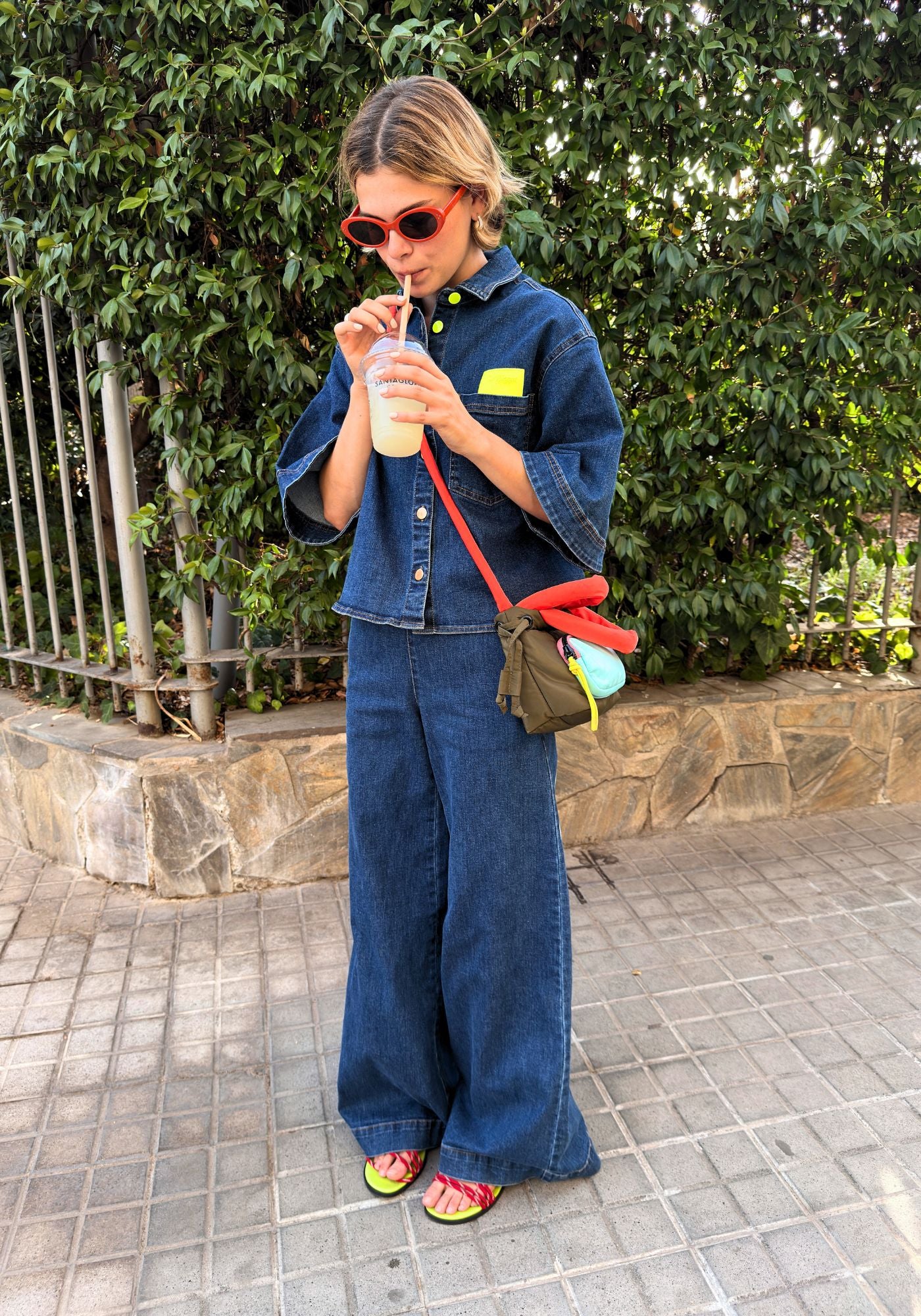 Pantaloni Scrabble Denim