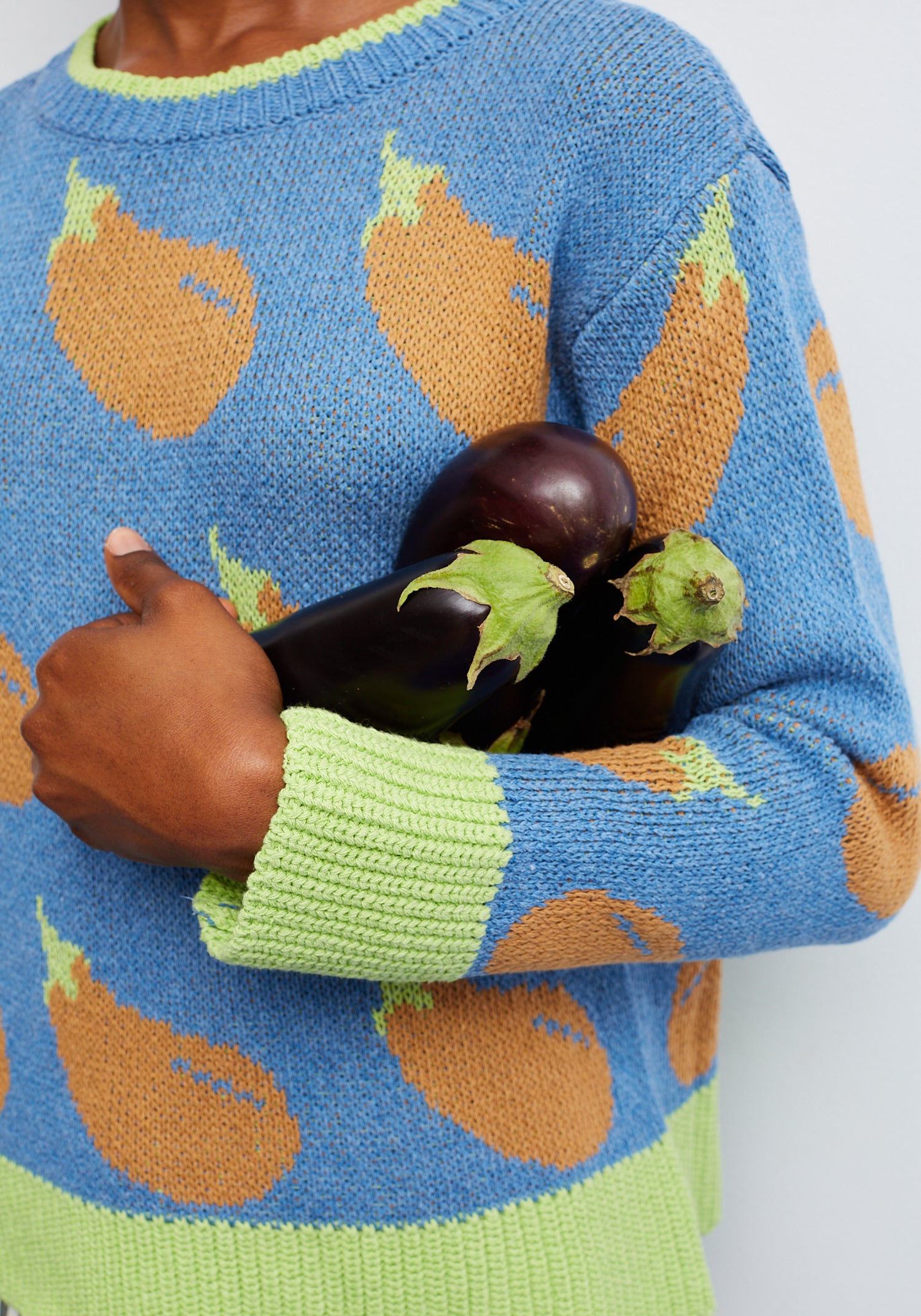 Maglia Melanzane Blu